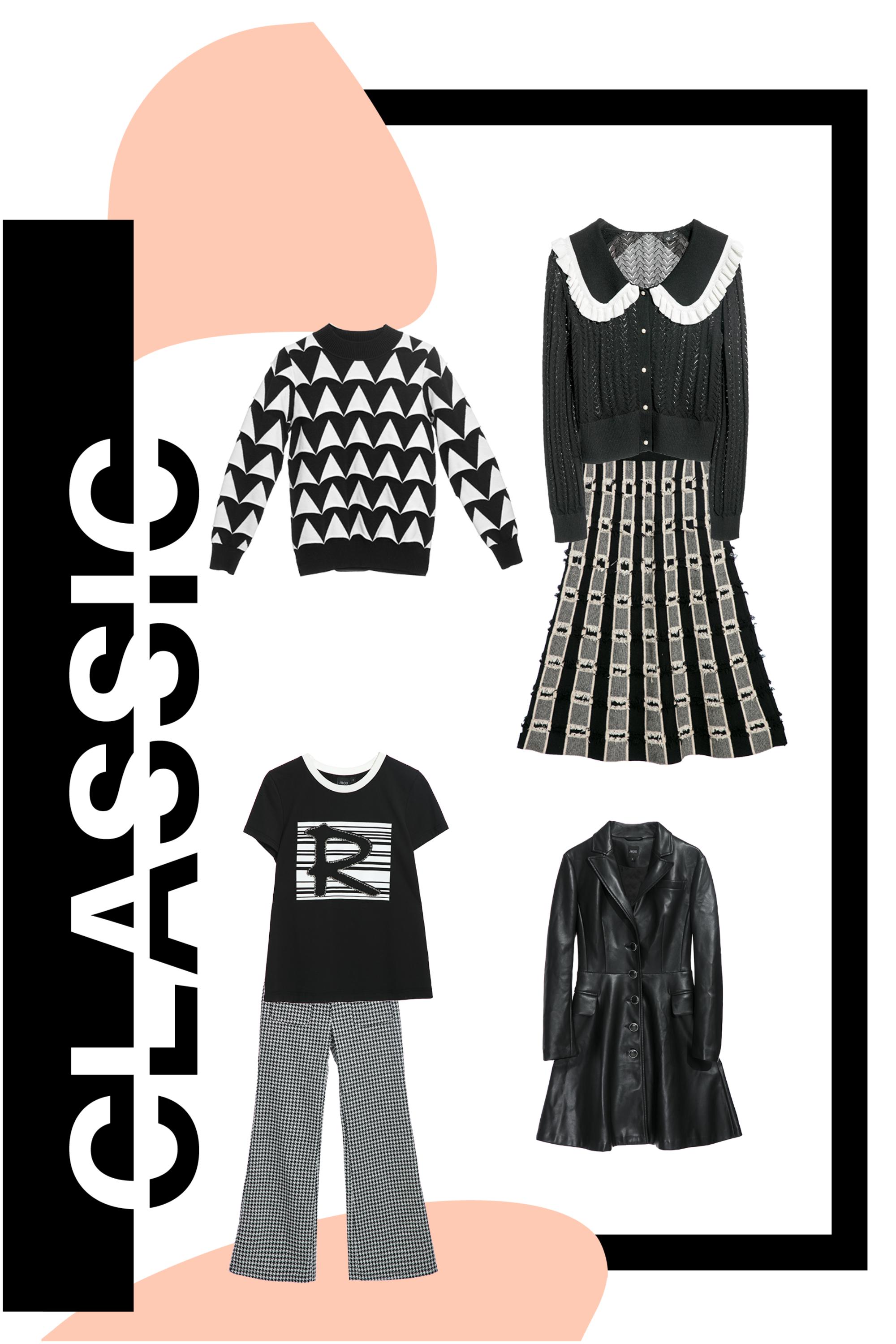純棉,T-Shirt,春夏穿搭,上衣,T恤,黑色上衣,喇叭褲,格紋,褲子