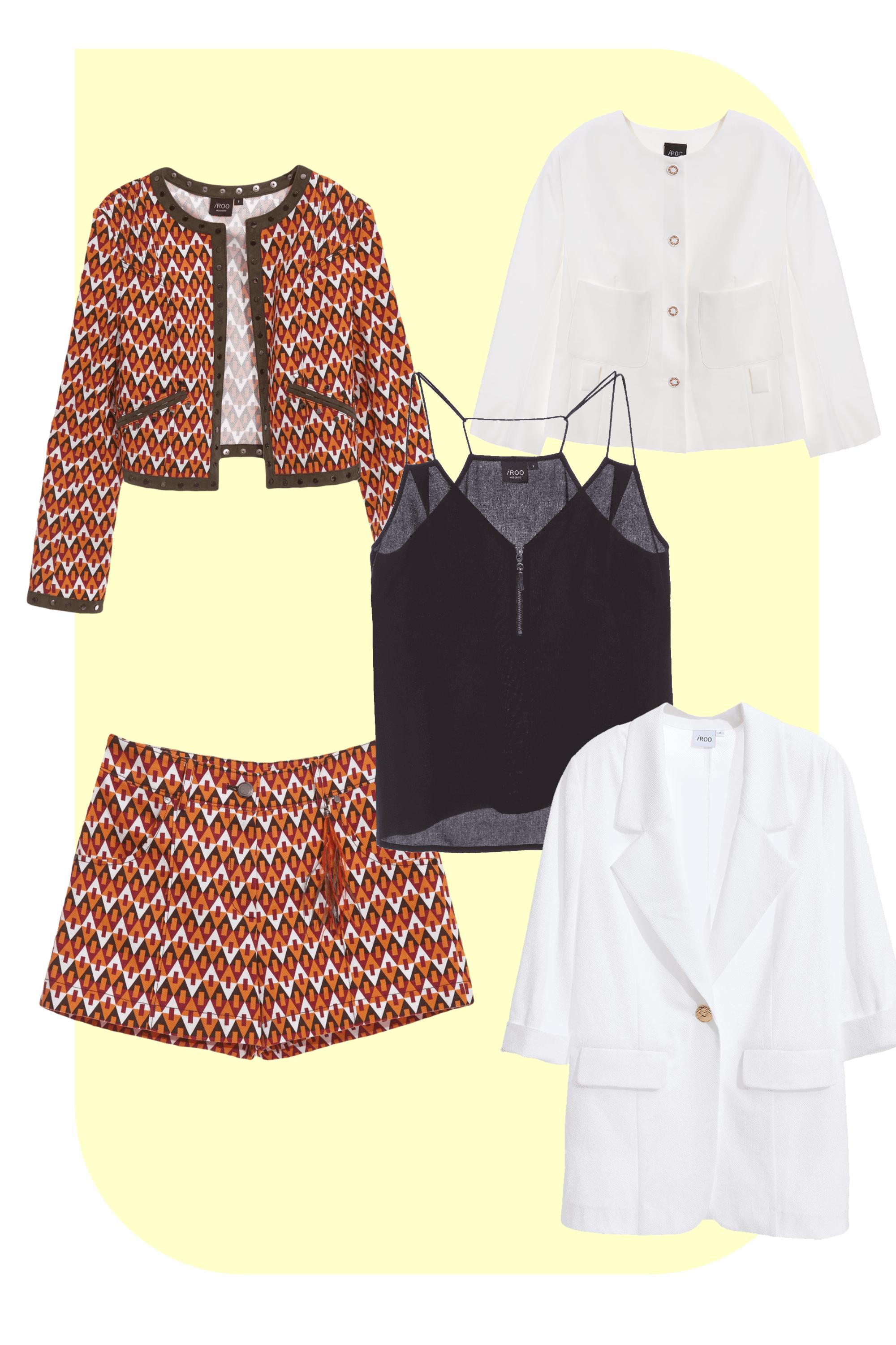 一般外套,秋冬穿搭,格紋,外套,短褲,舒適主義,春夏穿搭,白色外套,西裝外套,女王風範