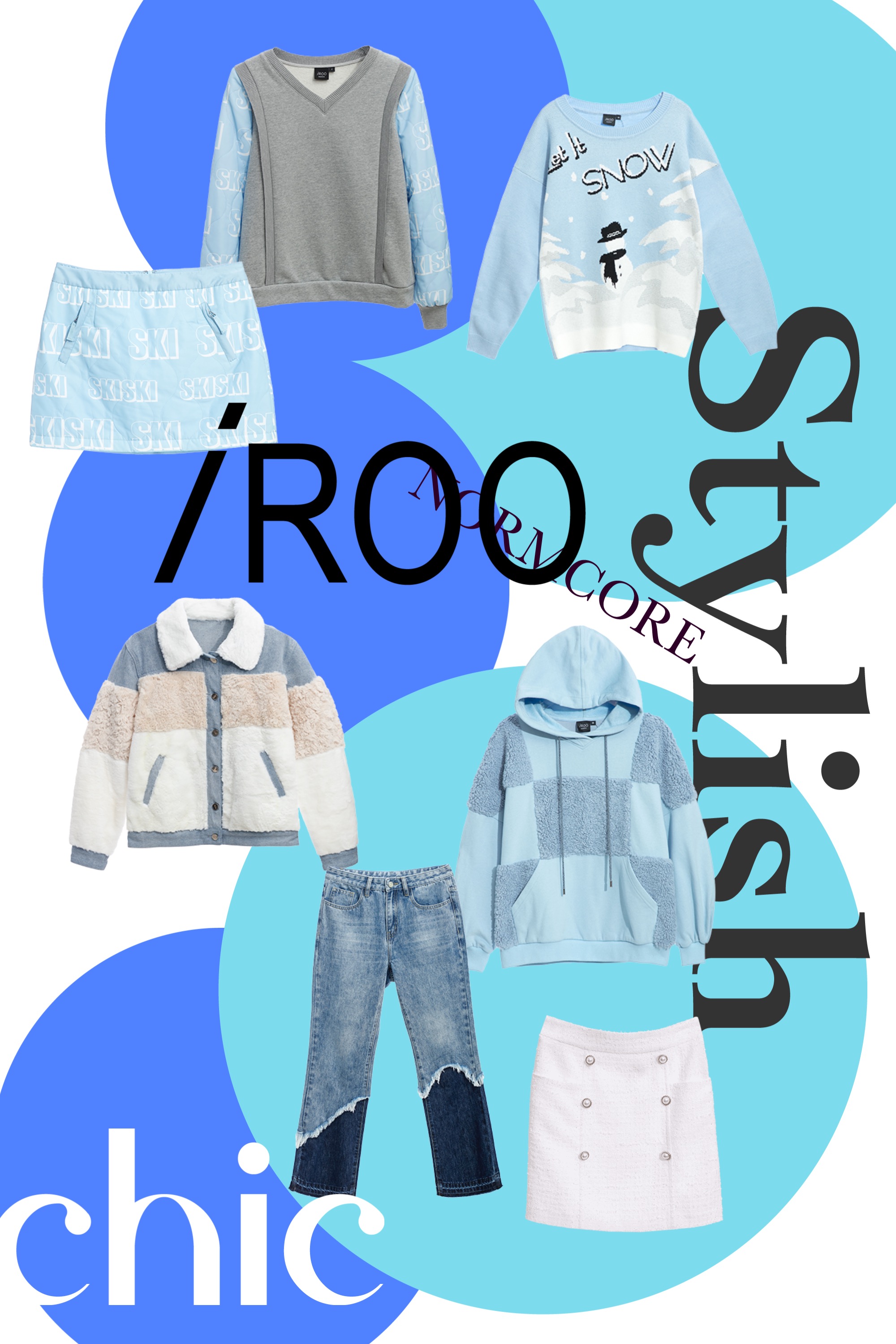 帽T,秋冬穿搭,上衣,針織衫,針織,牛仔外套,一般外套,保暖特輯,輕奢渡假,牛仔,外套,短裙,裙子,牛仔褲,褲子