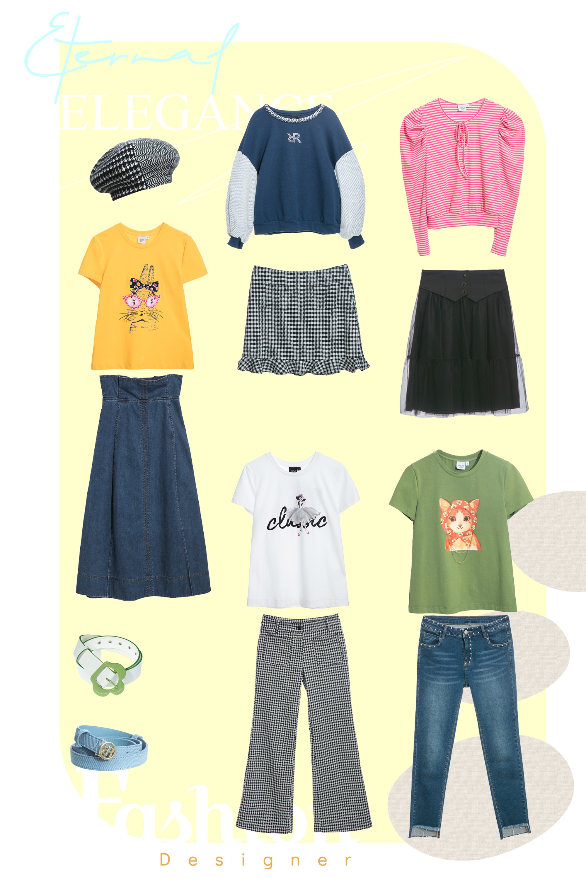 皮帶,春夏穿搭,牛仔,丹寧,皮革,帽子,針織,上衣,刺繡,網紗,T恤,白色上衣,開運紅,牛仔褲,顯瘦,褲子,喇叭褲,格紋,蓬蓬裙,秋冬穿搭,裙子,黑色裙子