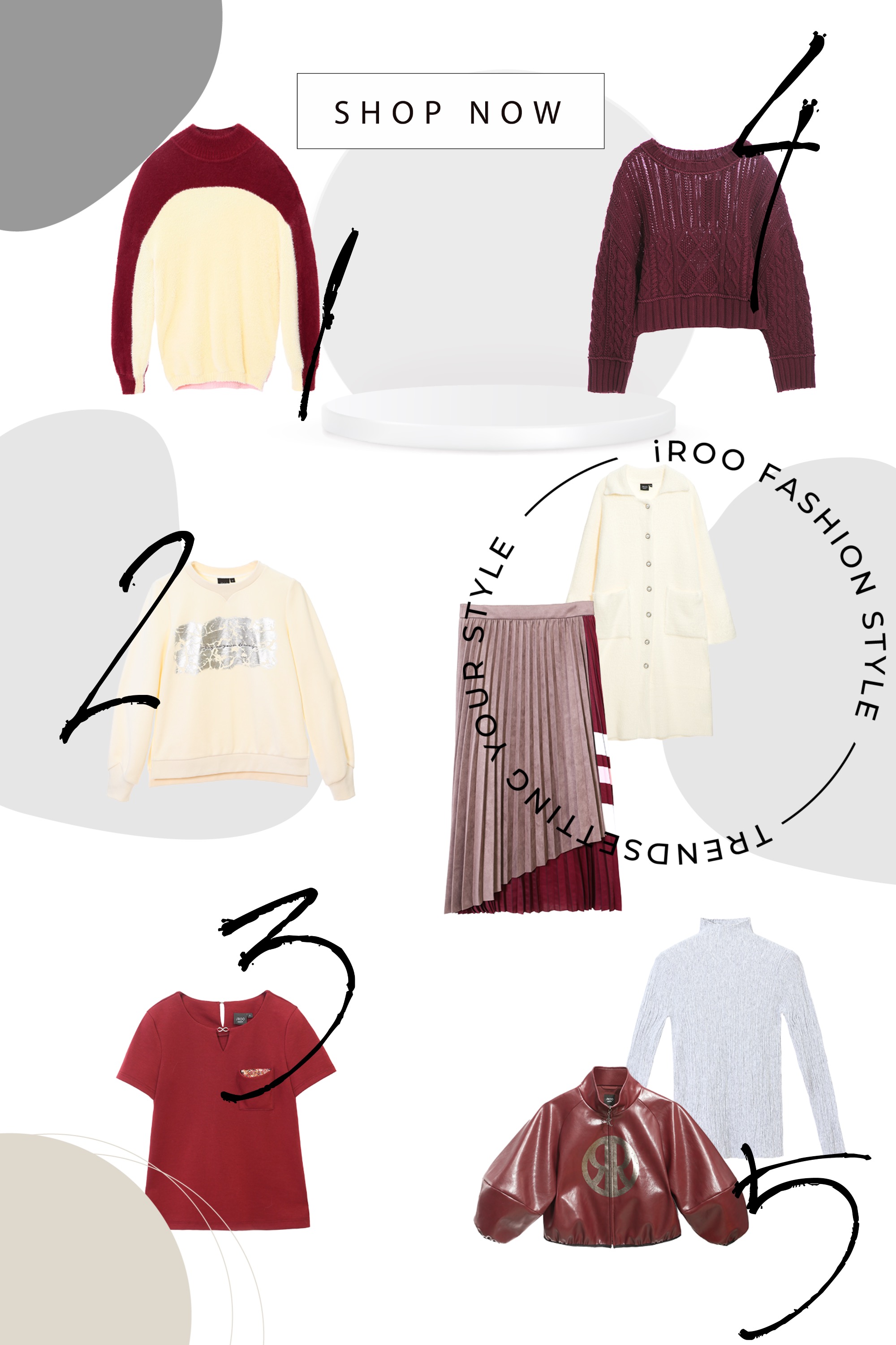 T-Shirt,秋冬穿搭,上衣,開運紅,約會特輯,T恤,針織衫,針織,刺繡,純棉,皮衣,一般外套,保暖特輯,派對特輯,皮革,外套,長裙,裙子,針織外套,人氣商品,白色外套