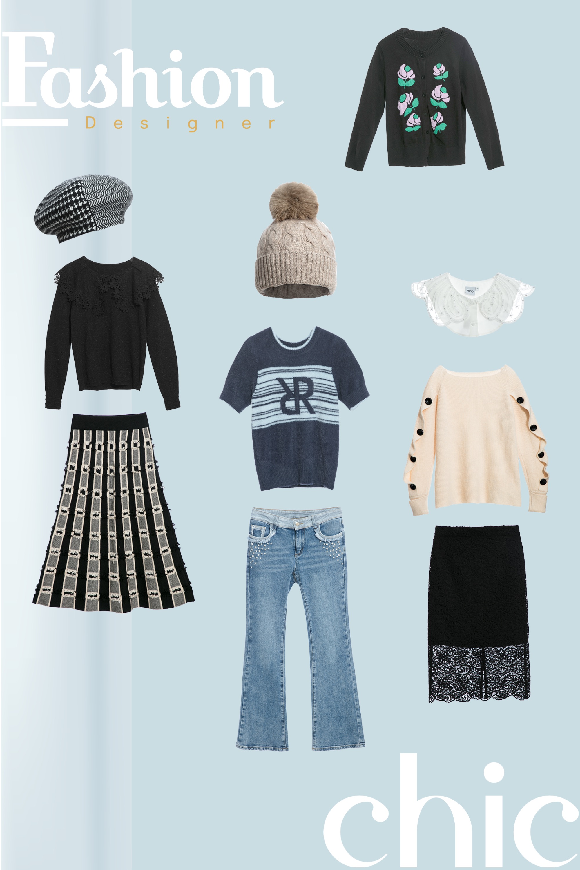 牛仔褲,純棉,牛仔,春夏穿搭,褲子,女王風範,人氣商品,帽子,針織,毛帽,圍脖,蕾絲,刺繡,珍珠,窄裙,裙子,蕾絲裙,黑色裙子,毛呢花呢,小香風