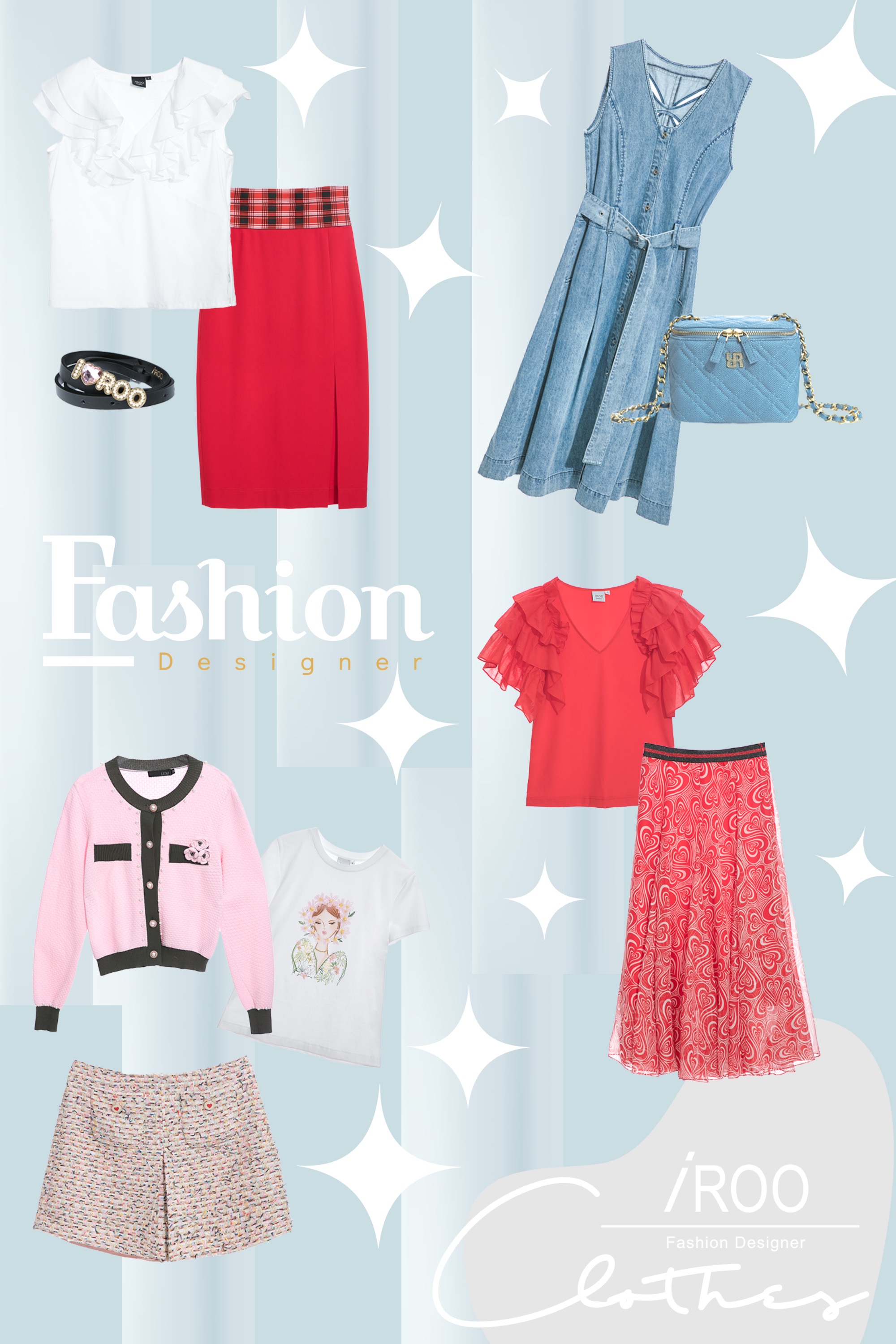 春夏穿搭,皮革,珍珠,長裙,格紋,裙子,一般背心,上衣,荷葉,白色上衣,褲裙,毛呢花呢,褲子,雪紡,T-Shirt,純棉,刺繡,針織外套,一般外套,約會特輯,針織,外套,人氣商品,小香風,側背包,牛仔