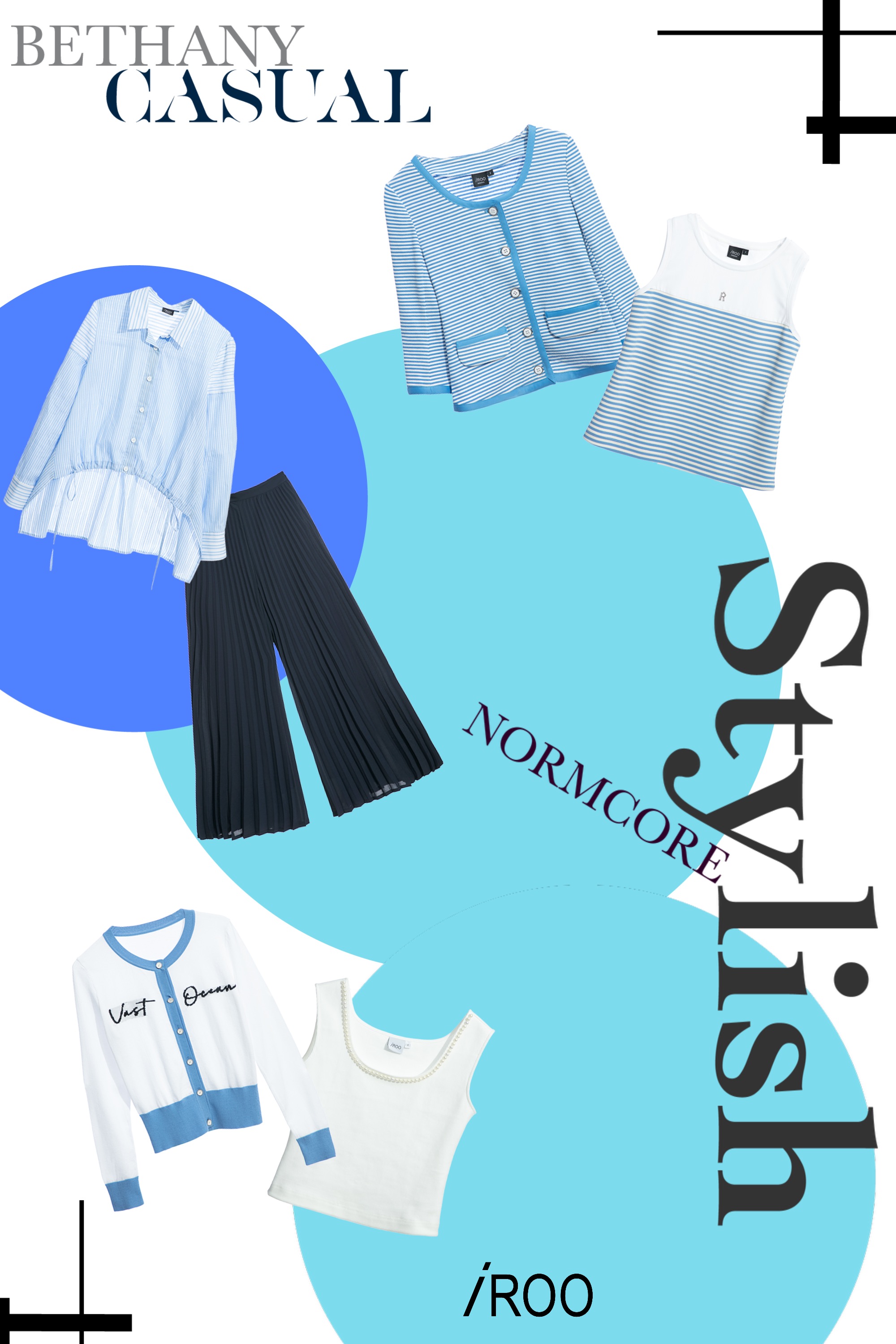 針織外套,春夏穿搭,一般外套,輕奢渡假,針織,外套,條紋,一般背心,上衣,背心,人氣商品,純棉,白色背心,珍珠,寬褲,雪紡,褲子,女王風範,襯衫