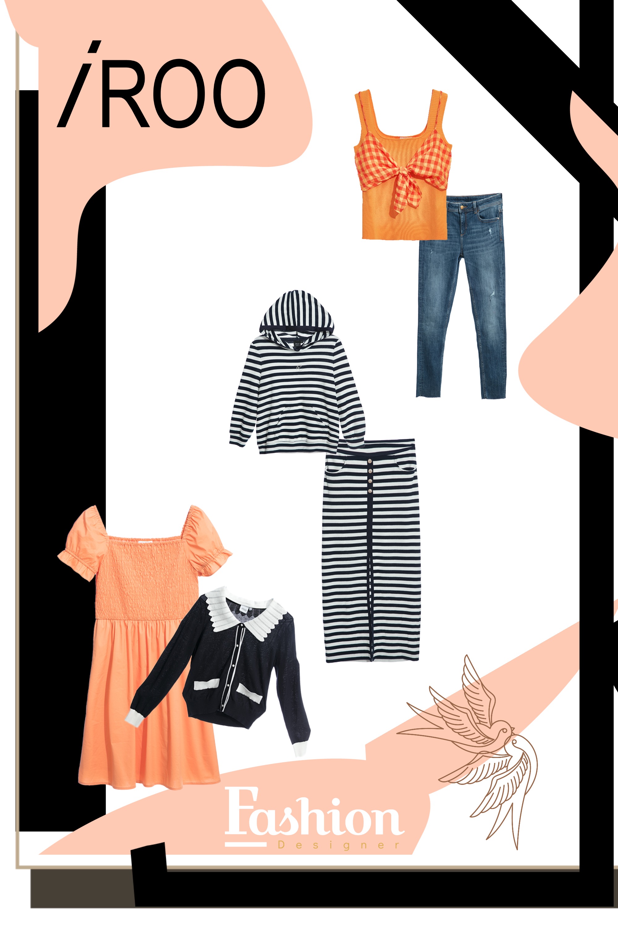 一般洋裝,春夏穿搭,洋裝特輯,荷葉,洋裝,純棉,針織外套,一般外套,針織,外套,上衣,帽T,刺繡,時髦成套搭配,牛仔褲,牛仔,褲子