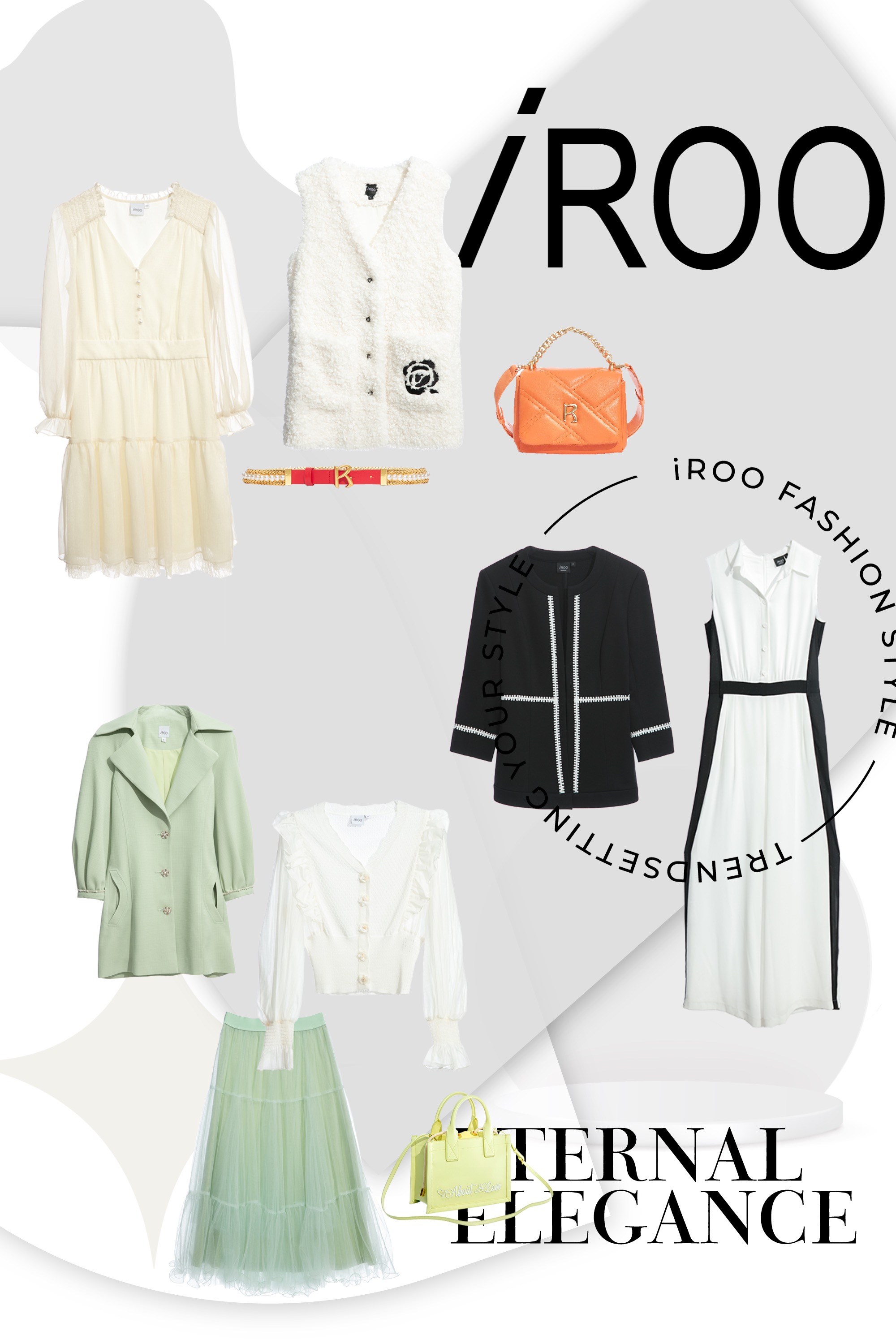 一般洋裝,雪紡洋裝,上班穿搭,蕾絲,秋冬穿搭,洋裝,珍珠,洋裝特輯,蓬蓬裙,網紗,裙子,紗裙,荷葉,輕奢渡假,熱門推薦,一般外套,外套,毛呢花呢,小香風,上衣,針織,連身褲,褲子,白色褲子,春夏穿搭,黑色外套,皮帶,開運紅,皮革,一般背心,刺繡,背心,人氣商品,側背包,手提包,肩背包