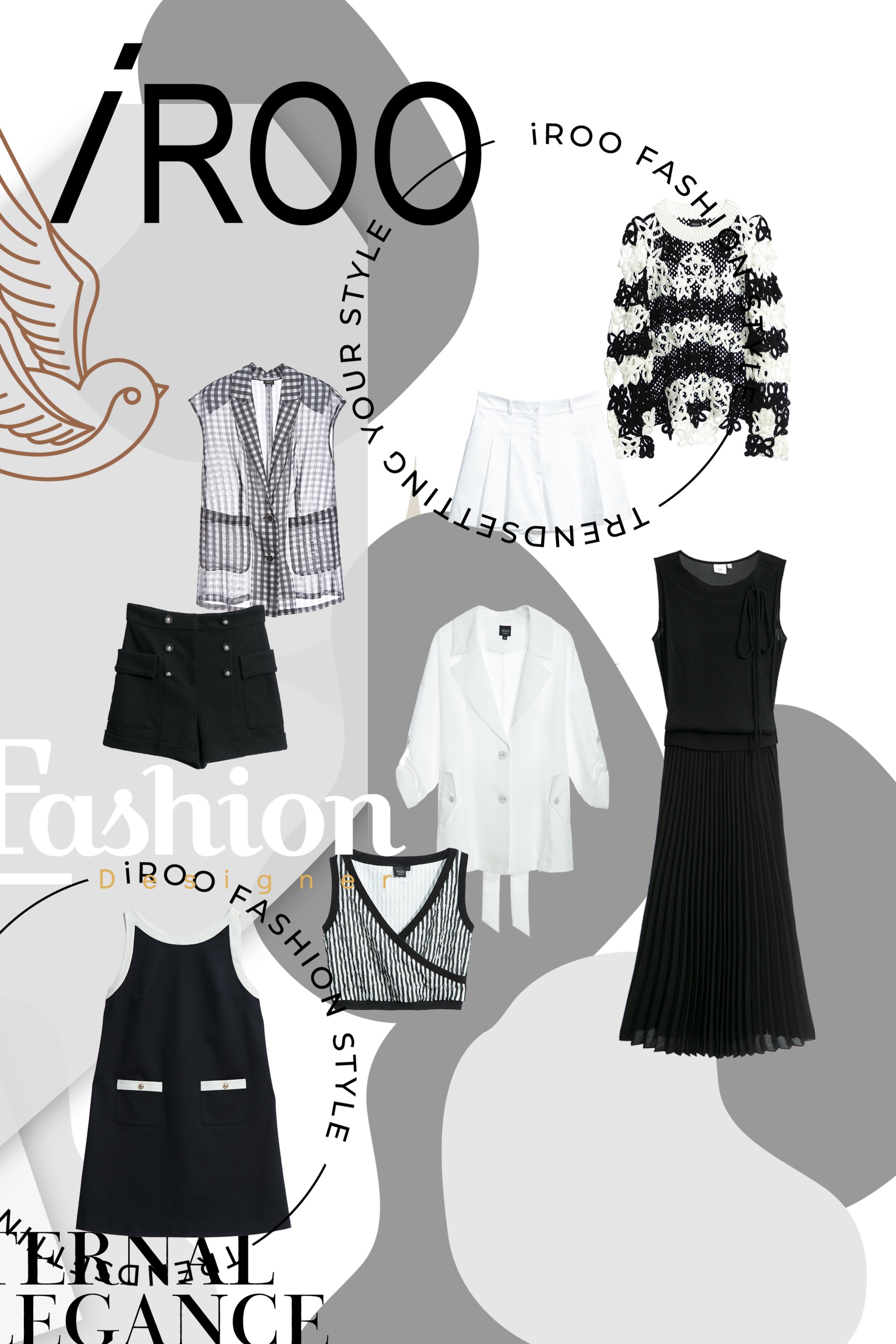 一般洋裝,秋冬穿搭,洋裝,人氣商品,洋裝特輯,短褲,褲子,黑色褲子,上衣,針織衫,針織,針織上衣,春夏穿搭,上班穿搭,輕奢渡假,白色短褲,白色褲子,一般背心,條紋,背心,傘,針織背心,黑色洋裝,派對特輯