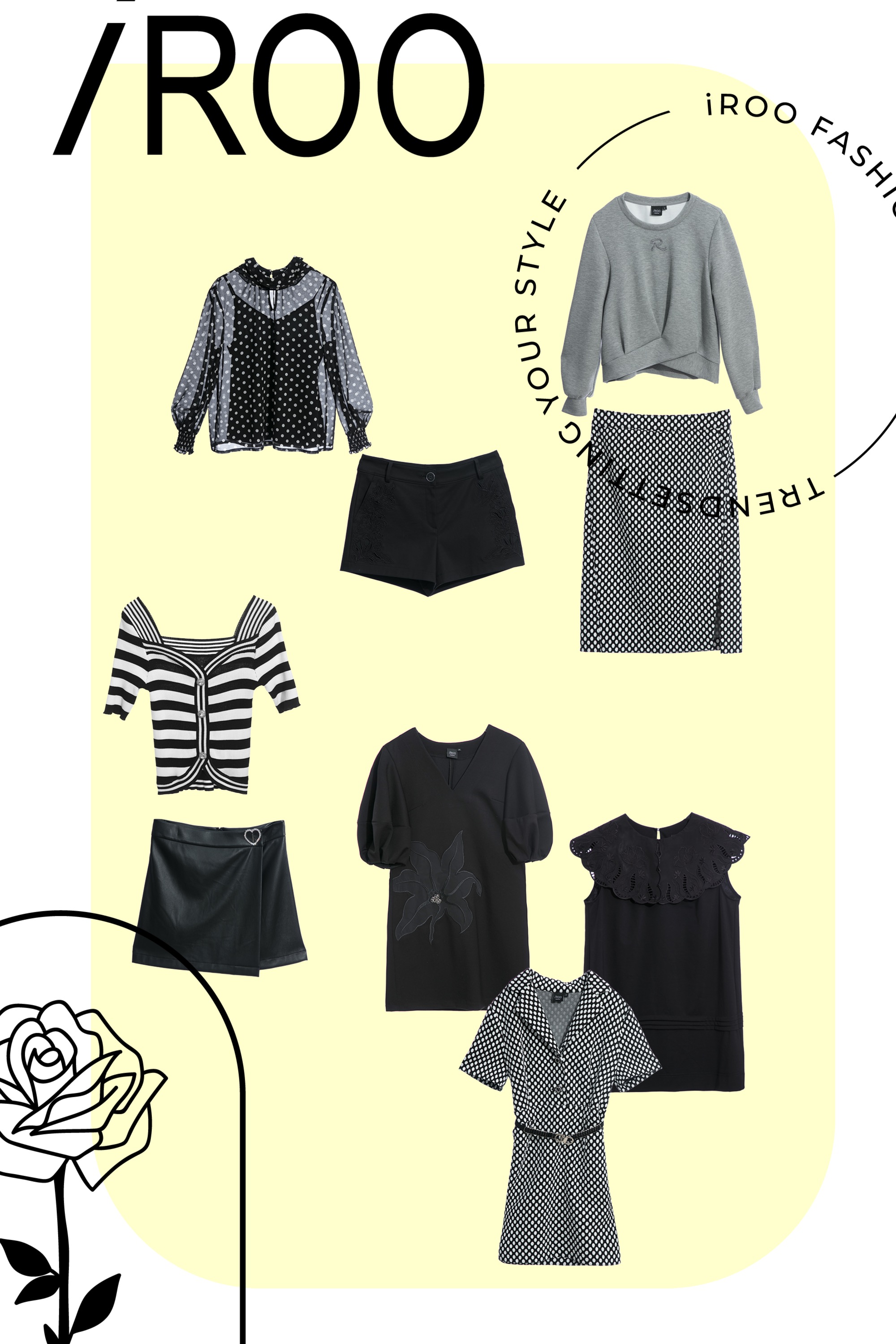 上衣,秋冬穿搭,人氣商品,短褲,春夏穿搭,刺繡,褲子,黑色褲子,襯衫,雪紡,內搭上衣,波點,短裙,皮革,裙子,黑色裙子,窄裙,一般洋裝,洋裝,洋裝特輯,小香風