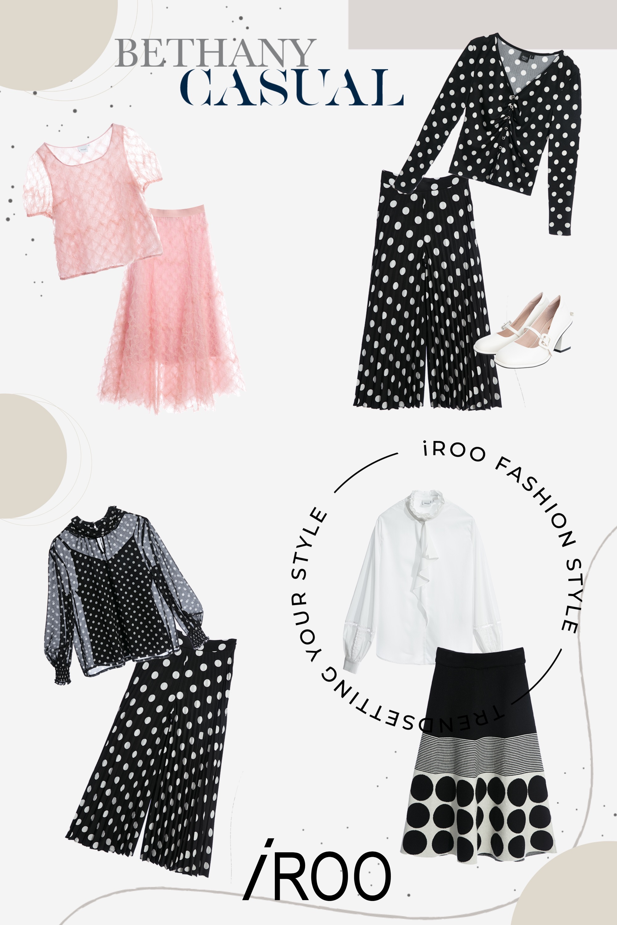 長裙,針織,秋冬穿搭,裙子,上衣,襯衫,雪紡,內搭上衣,波點,寬褲,褲子,蕾絲,白色上衣,荷葉,蓬蓬裙,網紗,高跟鞋,皮革,蝴蝶結