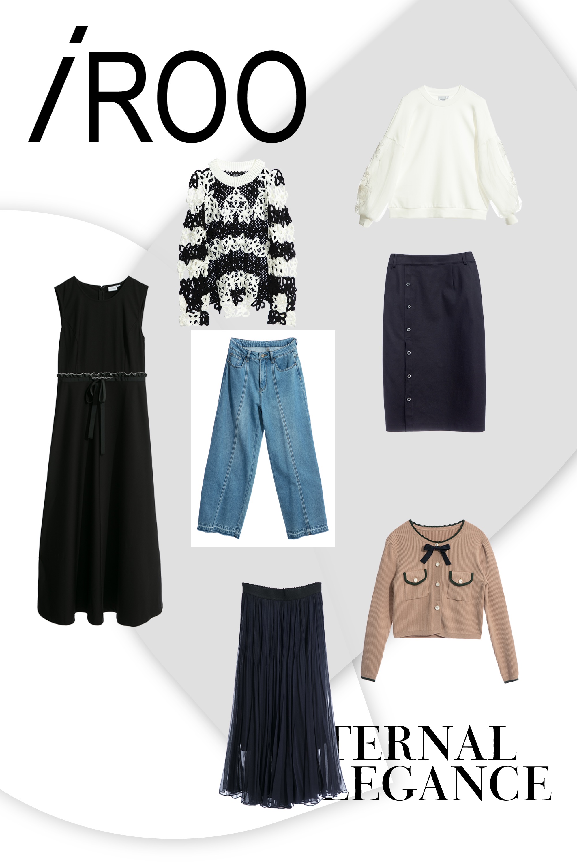 上衣,網紗,秋冬穿搭,白色上衣,傘,百摺裙,裙子,針織衫,針織,針織上衣,禮服,一般洋裝,上班穿搭,長洋裝,洋裝,無袖洋裝,黑色洋裝,短袖洋裝,派對特輯,人氣商品,洋裝特輯,一般外套,輕奢渡假,外套,牛仔褲,牛仔,褲子