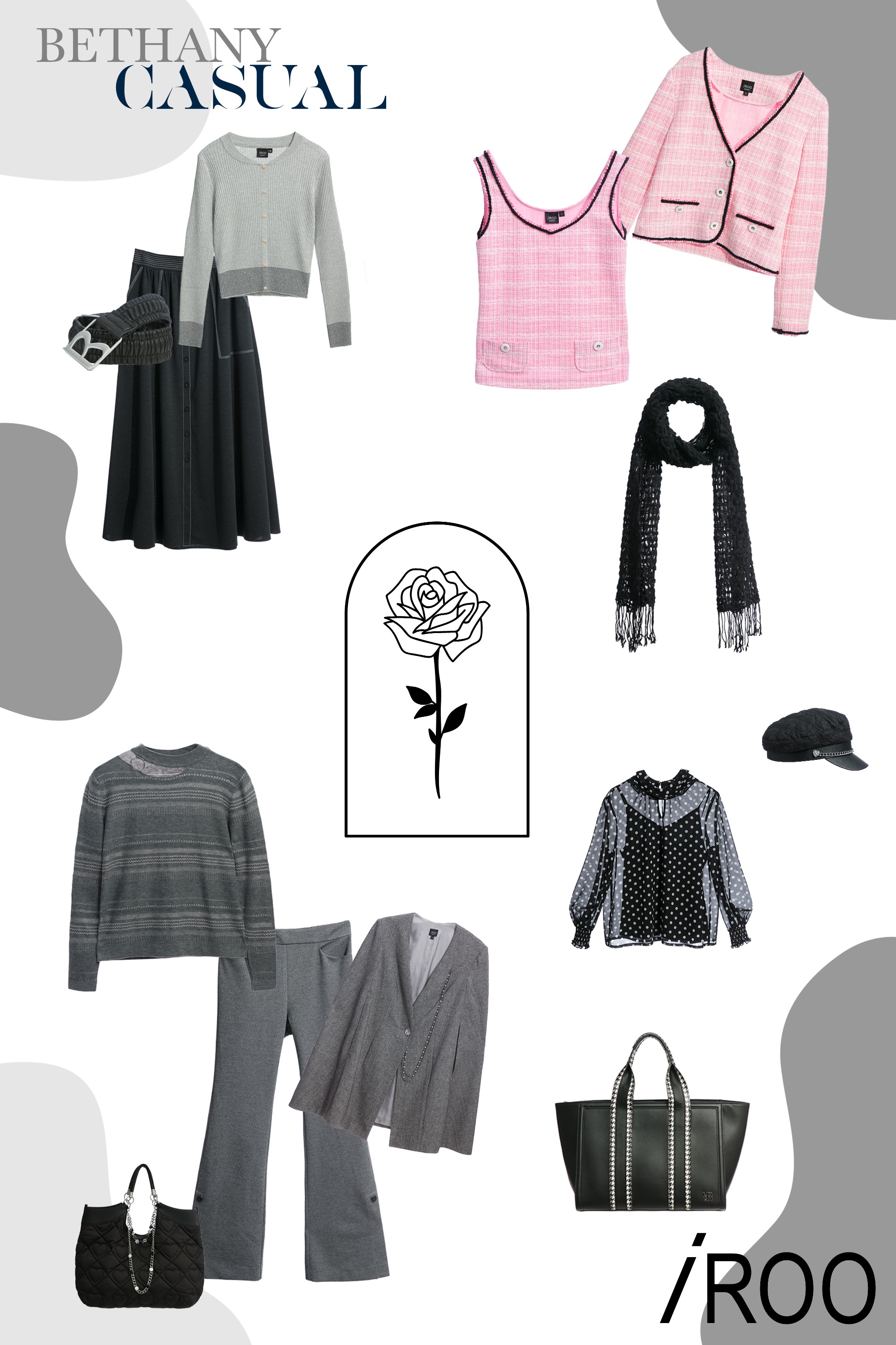 手提包,秋冬穿搭,托特包,皮革,格紋,寬褲,褲子,人氣商品,針織衫,上衣,針織,約會特輯,簡約穿搭,斗篷,一般外套,外套,襯衫,雪紡,內搭上衣,波點,長裙,裙子,毛呢花呢,小香風,一般背心,背心,純羊毛,圍巾,貝雷帽,帽子,皮帶