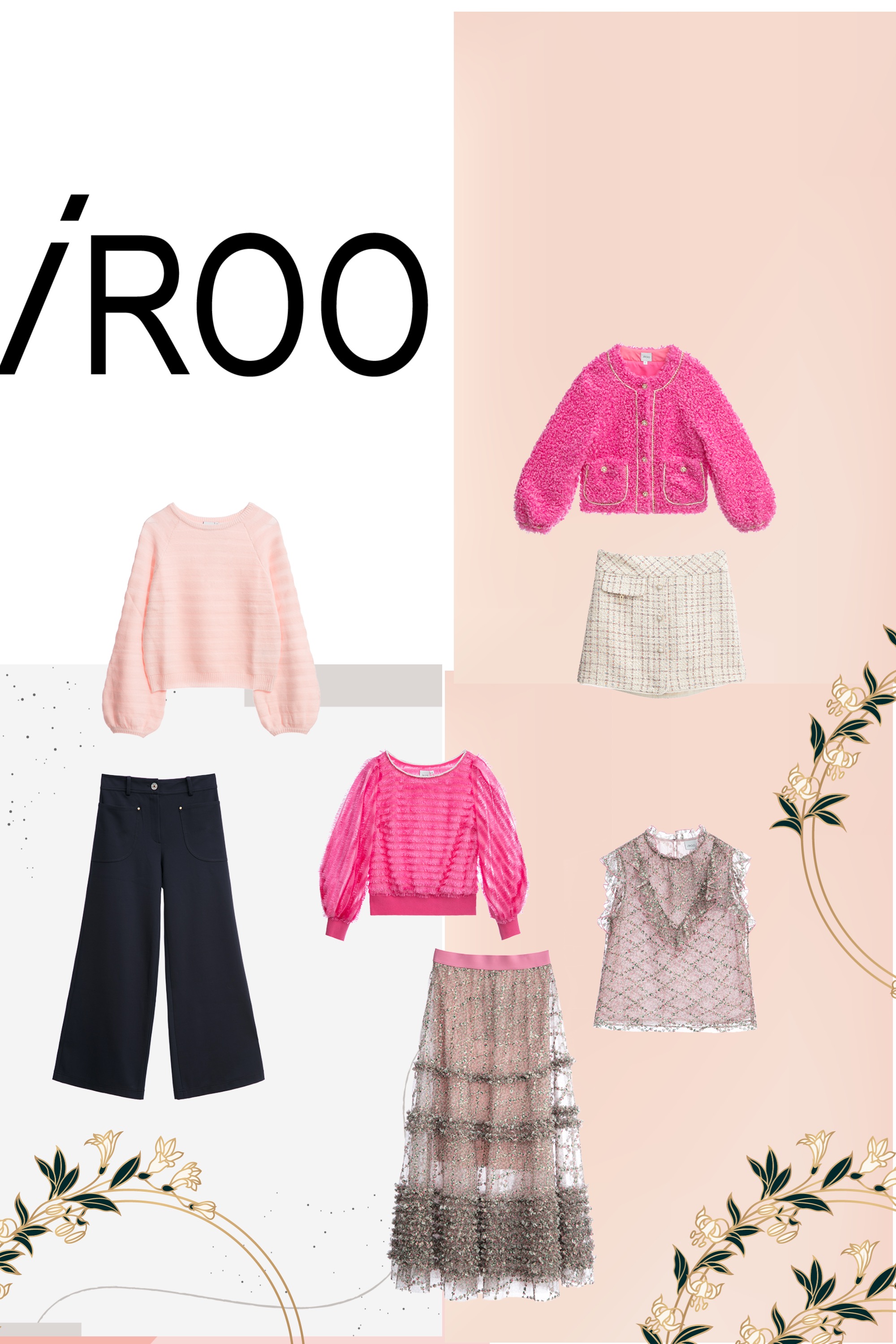 一般外套,秋冬穿搭,人氣商品,外套,小香風,上衣,派對特輯,珍珠,蛋糕裙,刺繡,繡花,網紗,裙子,一般背心,蕾絲,背心,荷葉,花花世界,針織衫,針織,條紋,寬褲,西裝褲,褲子,短裙