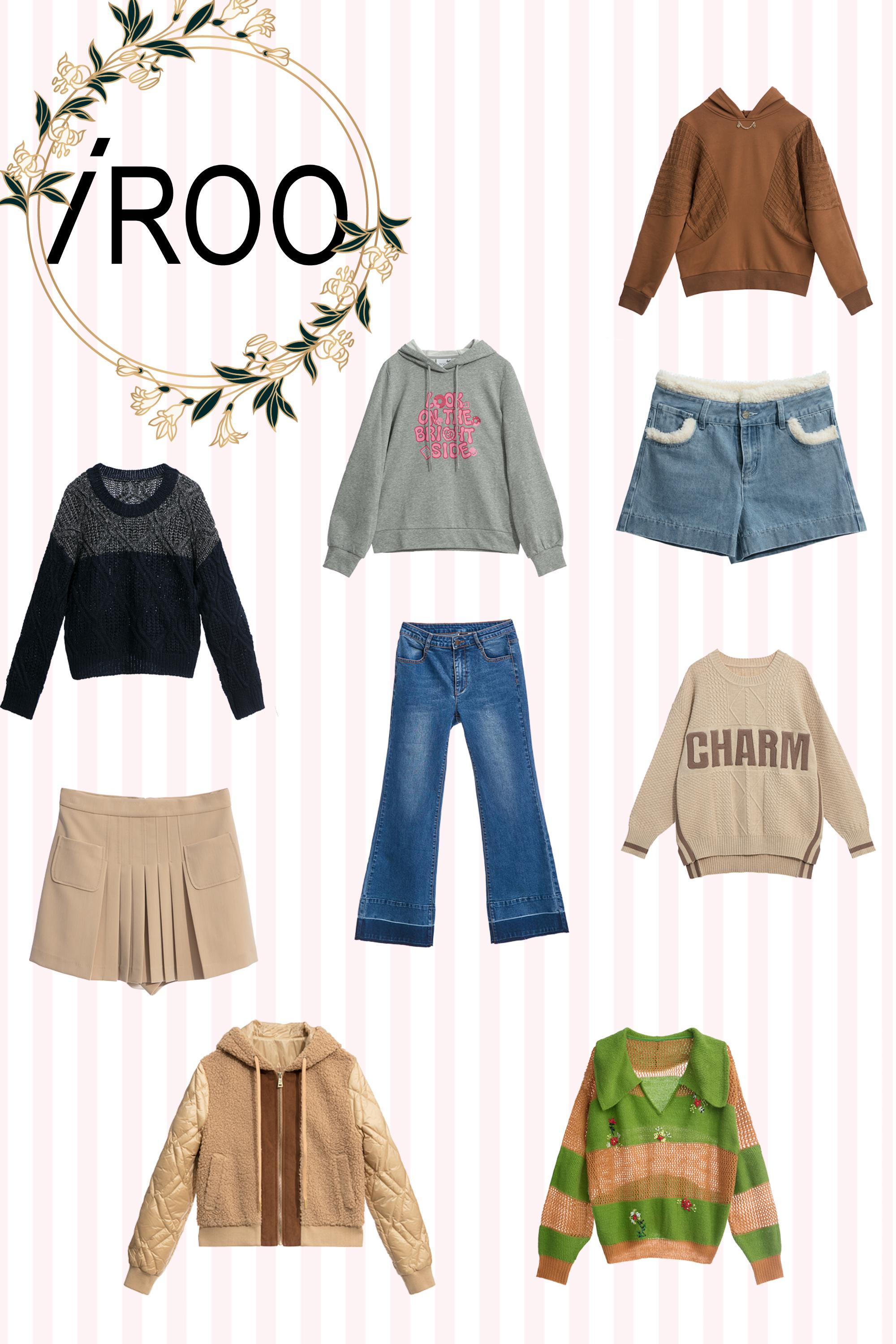 帽T,秋冬穿搭,上衣,針織衫,針織,牛仔褲,牛仔,褲子,褲裙,輕奢渡假,人氣商品,一般外套,外套,派對特輯,繡花,刺繡