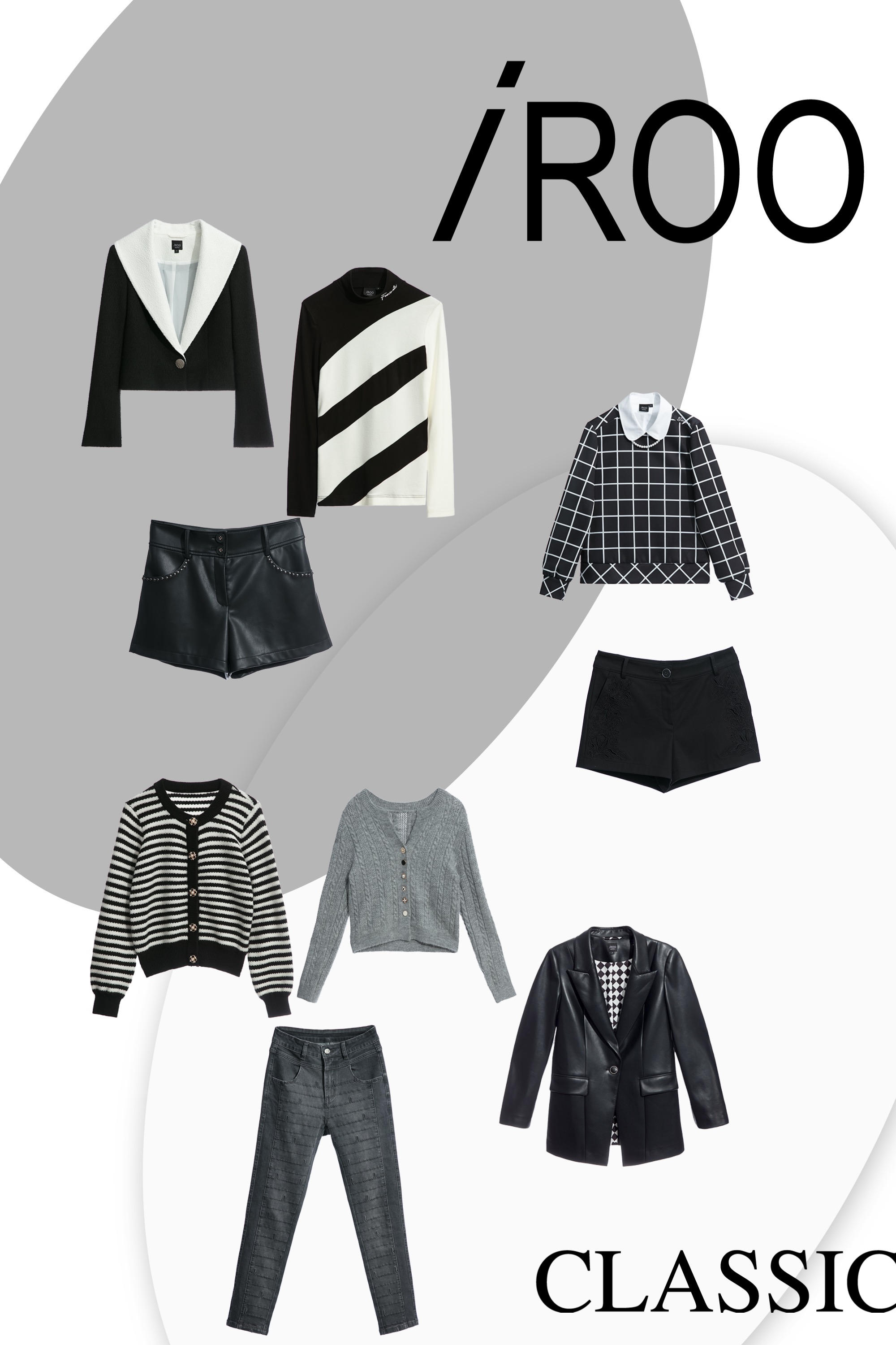 短褲,秋冬穿搭,黑色褲子,牛仔褲,牛仔,刺繡,褲子,人氣商品,春夏穿搭,西裝外套,一般外套,派對特輯,時髦成套搭配,皮革,格紋,外套,黑色外套,上衣,針織衫,針織,條紋,針織外套,項鍊,繡花,珍珠,時髦選品專區,黑色上衣,內搭上衣