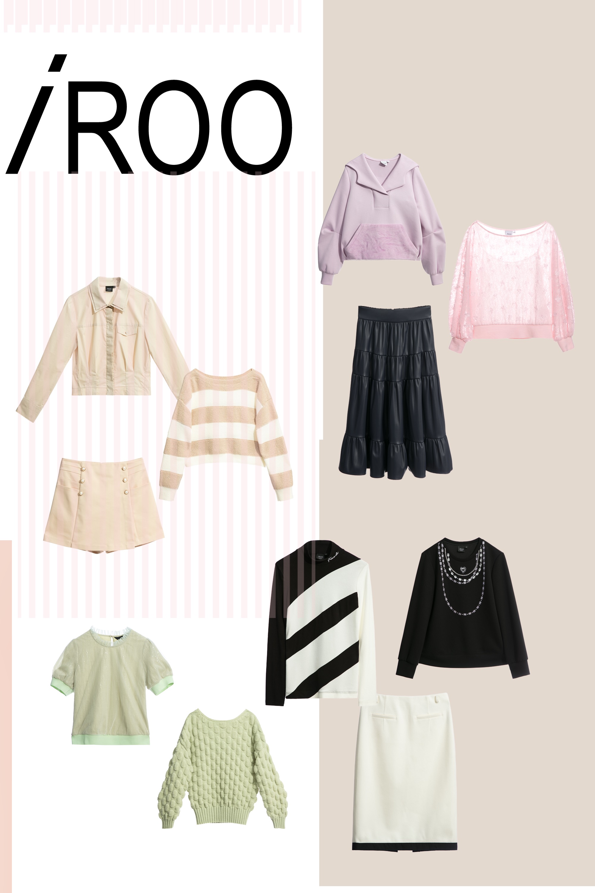 襯衫,秋冬穿搭,上衣,上班穿搭,人氣商品,針織衫,針織,條紋,白色上衣,春夏穿搭,窄裙,白色裙子,褲裙,A字裙,褲子,時髦選品專區,黑色上衣,內搭上衣,繡花,長裙,皮革,裙子,荷葉