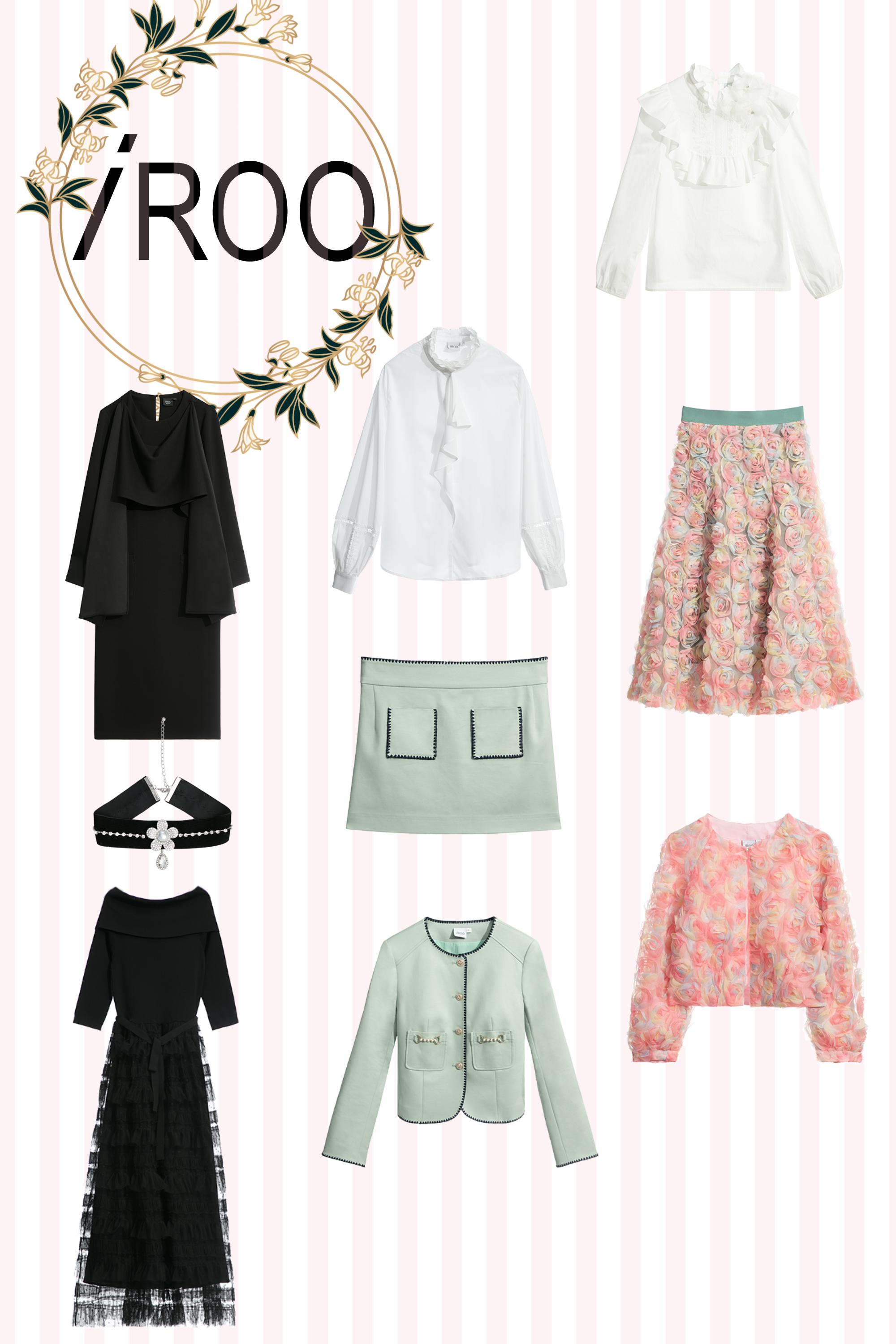 蓬蓬裙,春夏穿搭,花花世界,網紗,裙子,上衣,約會特輯,時髦選品專區,蕾絲,荷葉,白色上衣,一般外套,珍珠,外套,刺繡,短裙,一般洋裝,圍巾,洋裝特輯,洋裝,黑色洋裝,襯衫,秋冬穿搭,項鍊,飾品,針織洋裝,針織