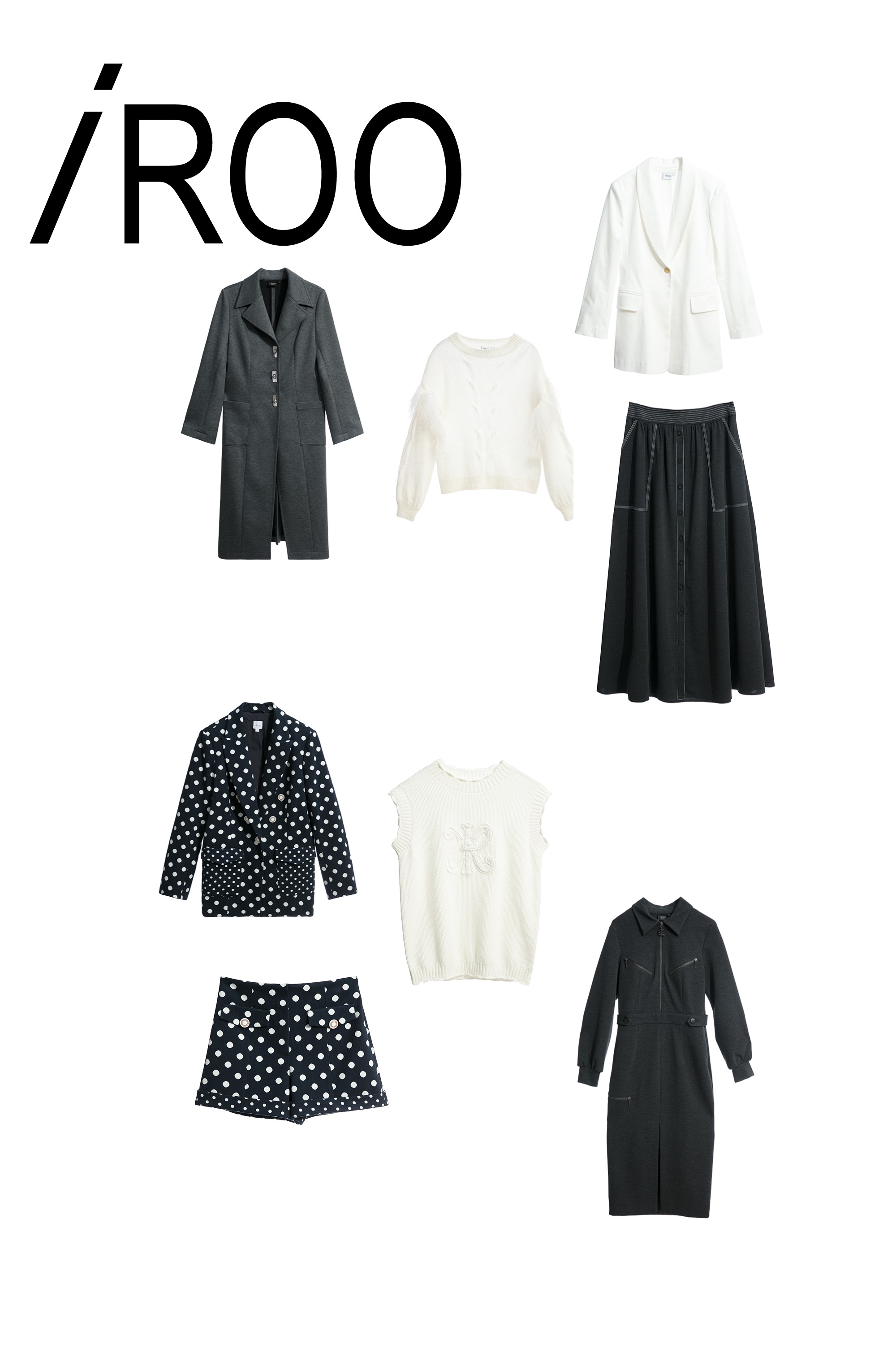 短褲,春夏穿搭,時髦成套搭配,時髦選品專區,毛呢花呢,波點,褲子,一般外套,外套,針織衫,秋冬穿搭,上衣,針織,白色上衣,西裝外套,白色外套,蝴蝶結,一般背心,純棉,背心,針織背心,白色背心,小香風,長裙,裙子,長大衣,一般洋裝,洋裝,洋裝特輯