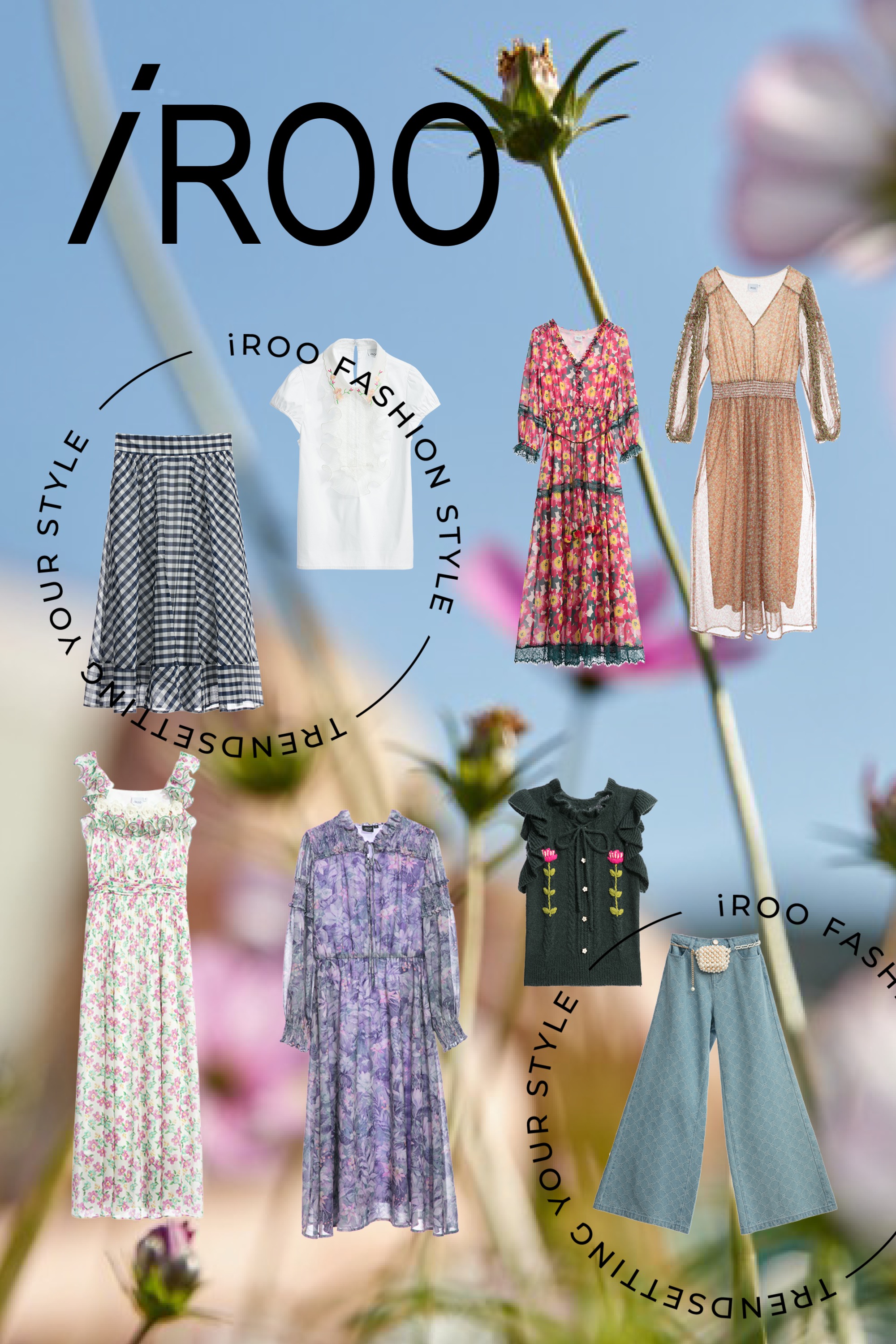 一般洋裝,春夏穿搭,洋裝特輯,時髦選品專區,蕾絲,雪紡,洋裝,長裙,輕奢渡假,格紋,裙子,一般背心,上衣,花花世界,針織,荷葉,背心,針織背心,刺繡,白色上衣,約會特輯,牛仔寬褲,牛仔褲,牛仔,珍珠,褲子,網紗,秋冬穿搭