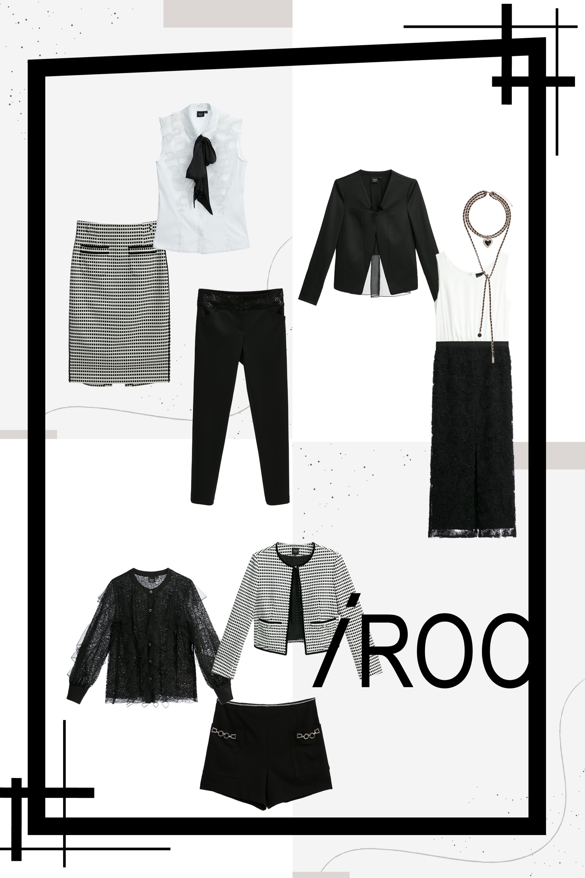 A字裙,春夏穿搭,裙子,短褲,褲子,黑色褲子,西裝外套,一般外套,外套,黑色外套,上衣,蕾絲上衣,約會特輯,蕾絲,荷葉,黑色上衣,一般背心,絲巾,背心,白色背心,一般洋裝,花花世界,輕奢渡假,洋裝特輯,無袖洋裝,洋裝,短袖洋裝,項鍊,秋冬穿搭,人氣商品,西裝褲,時髦成套搭配,針織,珍珠