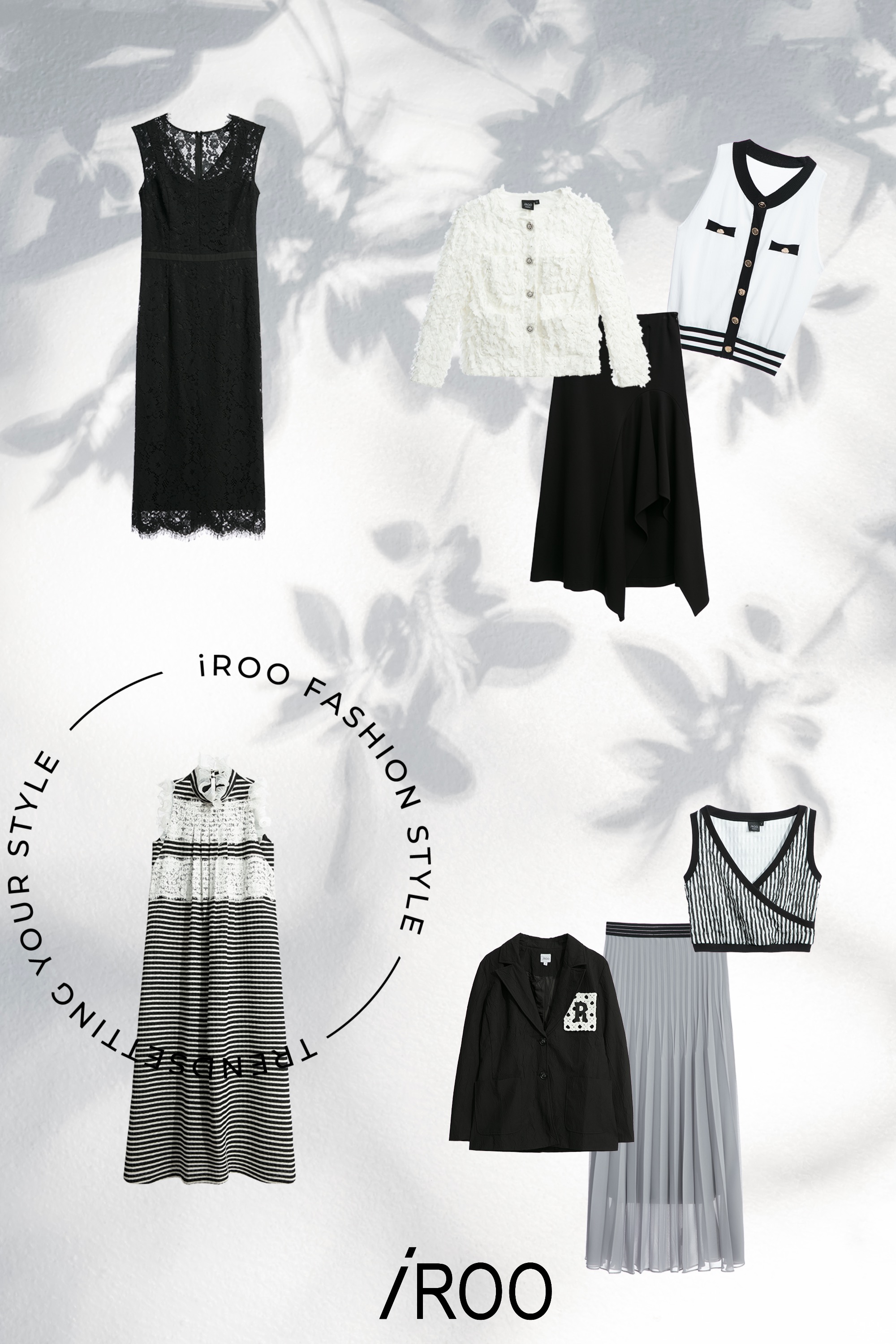 一般外套,春夏穿搭,人氣商品,時髦成套搭配,外套,白色外套,禮服,一般洋裝,時髦選品專區,蕾絲,洋裝,黑色洋裝,洋裝特輯,條紋,荷葉,一般背心,上衣,輕奢渡假,背心,針織,毛呢花呢,針織背心,小香風,長裙,上班穿搭,裙子,黑色裙子,雪紡裙,雪紡,雪紡長裙,紗裙,秋冬穿搭,黑色外套