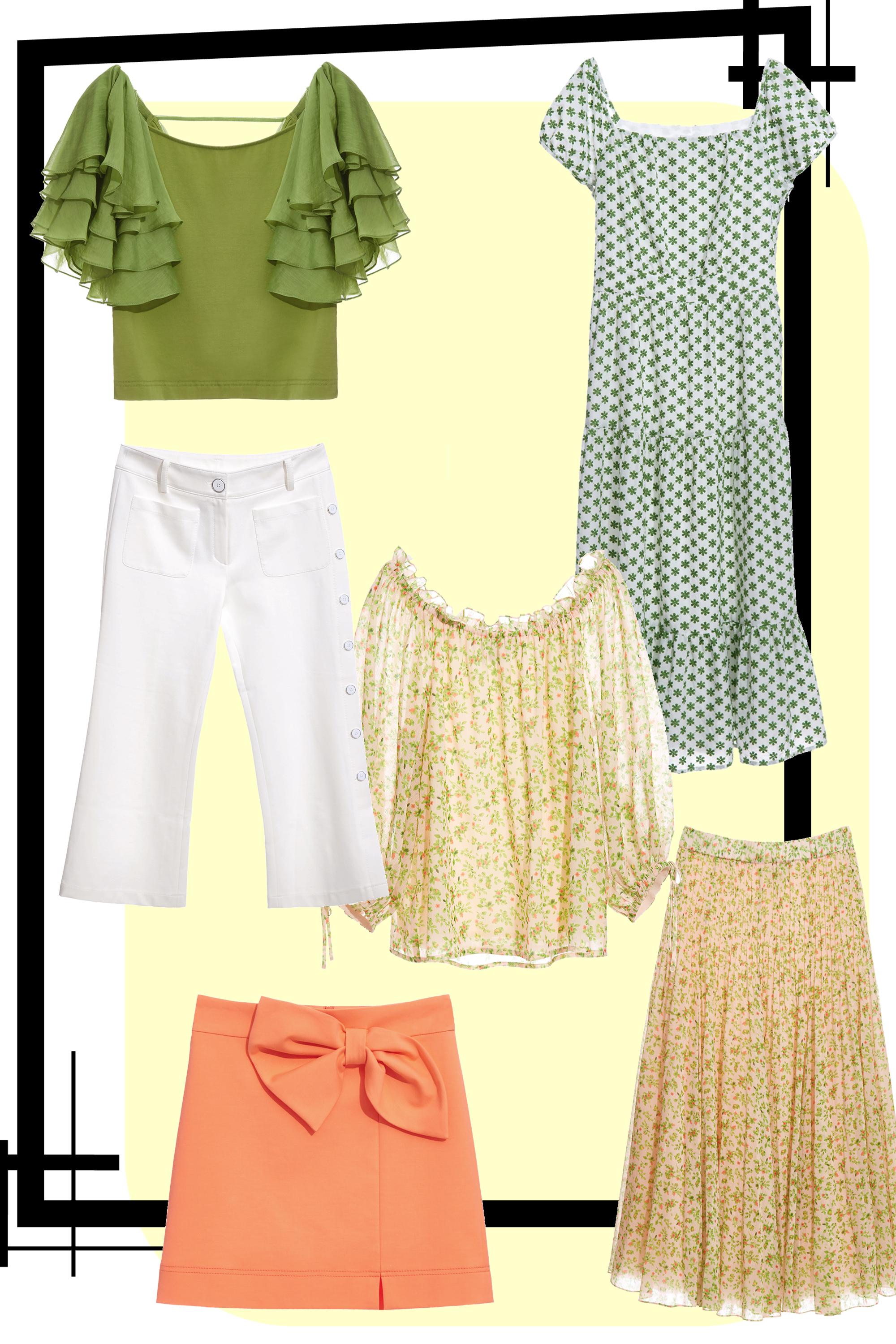 長裙,春夏穿搭,女王風範,療癒色彩,花花世界,母親節專區,雪紡,裙子,紗裙,一般洋裝,洋裝特輯,刺繡,洋裝,一字領洋裝,喇叭褲,秋冬穿搭,西裝褲,褲子,白色長褲,黑色褲子,白色褲子