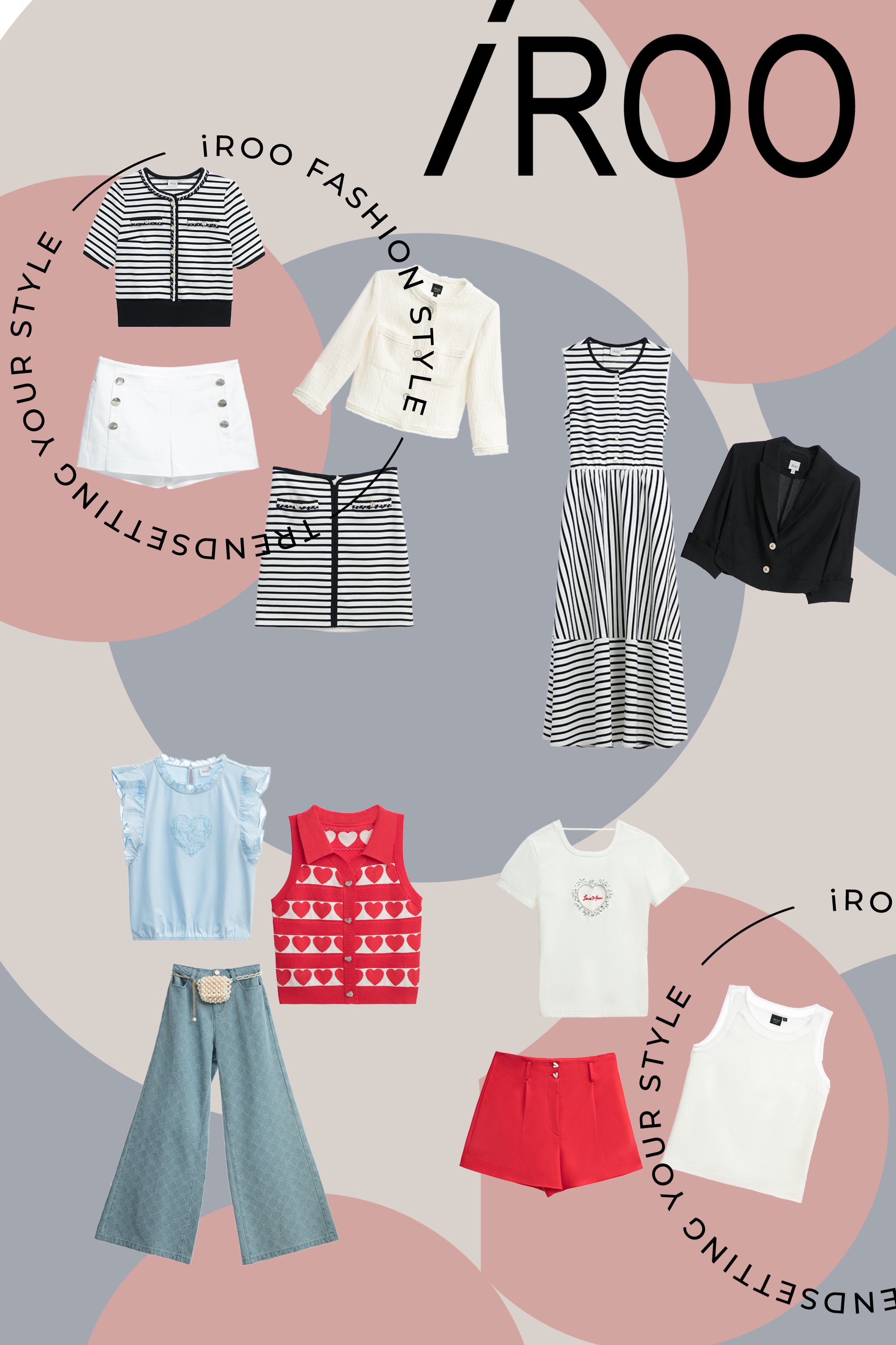 一般背心,春夏穿搭,針織,背心,針織背心,一般洋裝,洋裝特輯,條紋,無袖洋裝,洋裝,短袖洋裝,一般外套,外套,上衣,純棉,約會特輯,U領背心,荷葉,短褲,白色短褲,褲子,白色褲子,牛仔寬褲,牛仔褲,牛仔,珍珠,短裙,裙子,毛呢花呢,小香風,白色上衣,白色背心,T-Shirt,繡花,白色外套,時髦成套搭配