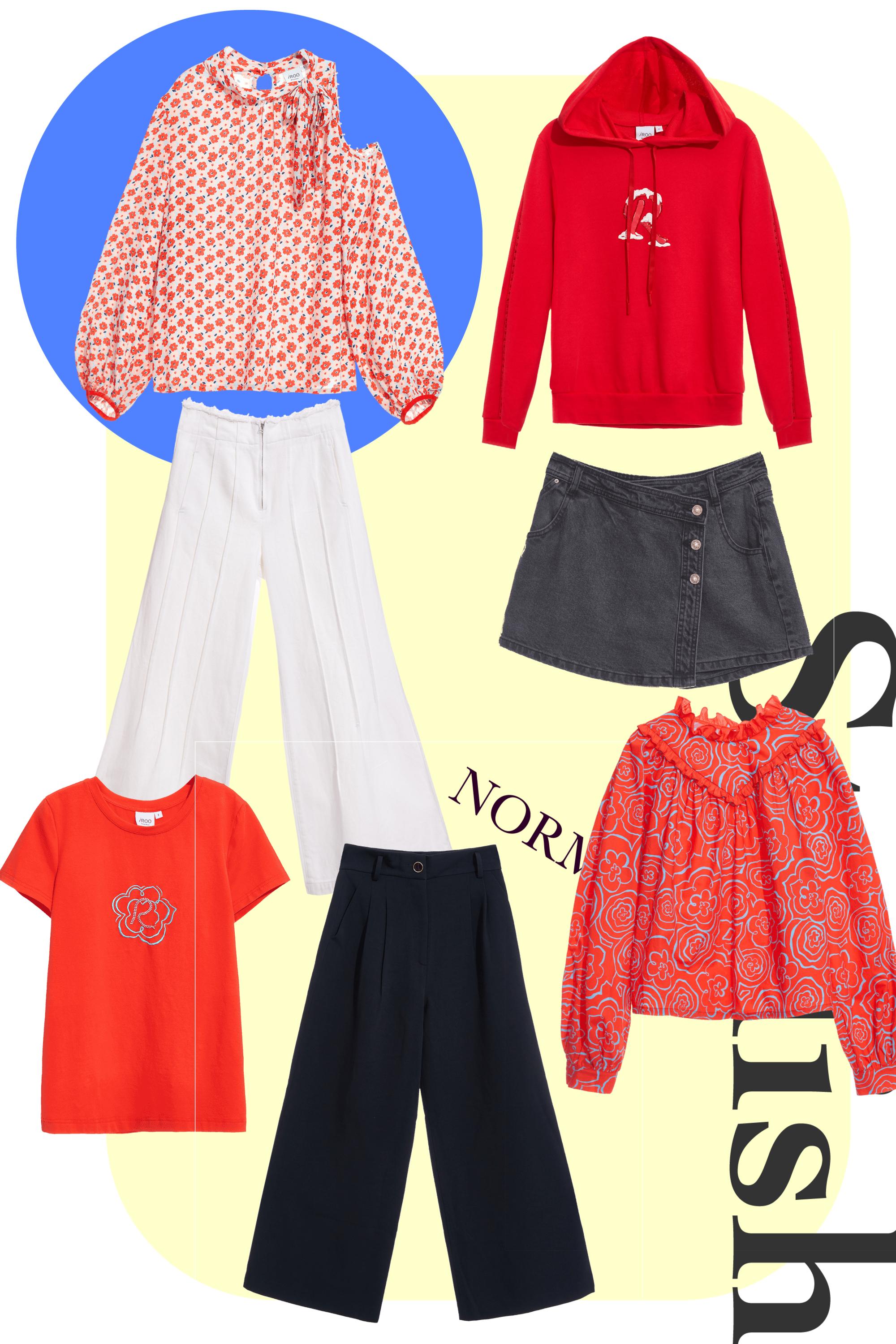 上衣,秋冬穿搭,花花世界,新年開運特輯,母親節專區,輕奢工藝,荷葉,T-Shirt,舒適主義,刺繡,T恤,寬褲,褲子,牛仔寬褲,春夏穿搭,牛仔褲,西裝褲,蕾絲,牛仔,白色牛仔褲,白色褲子,褲裙,牛仔裙,珍珠,純棉,開運紅