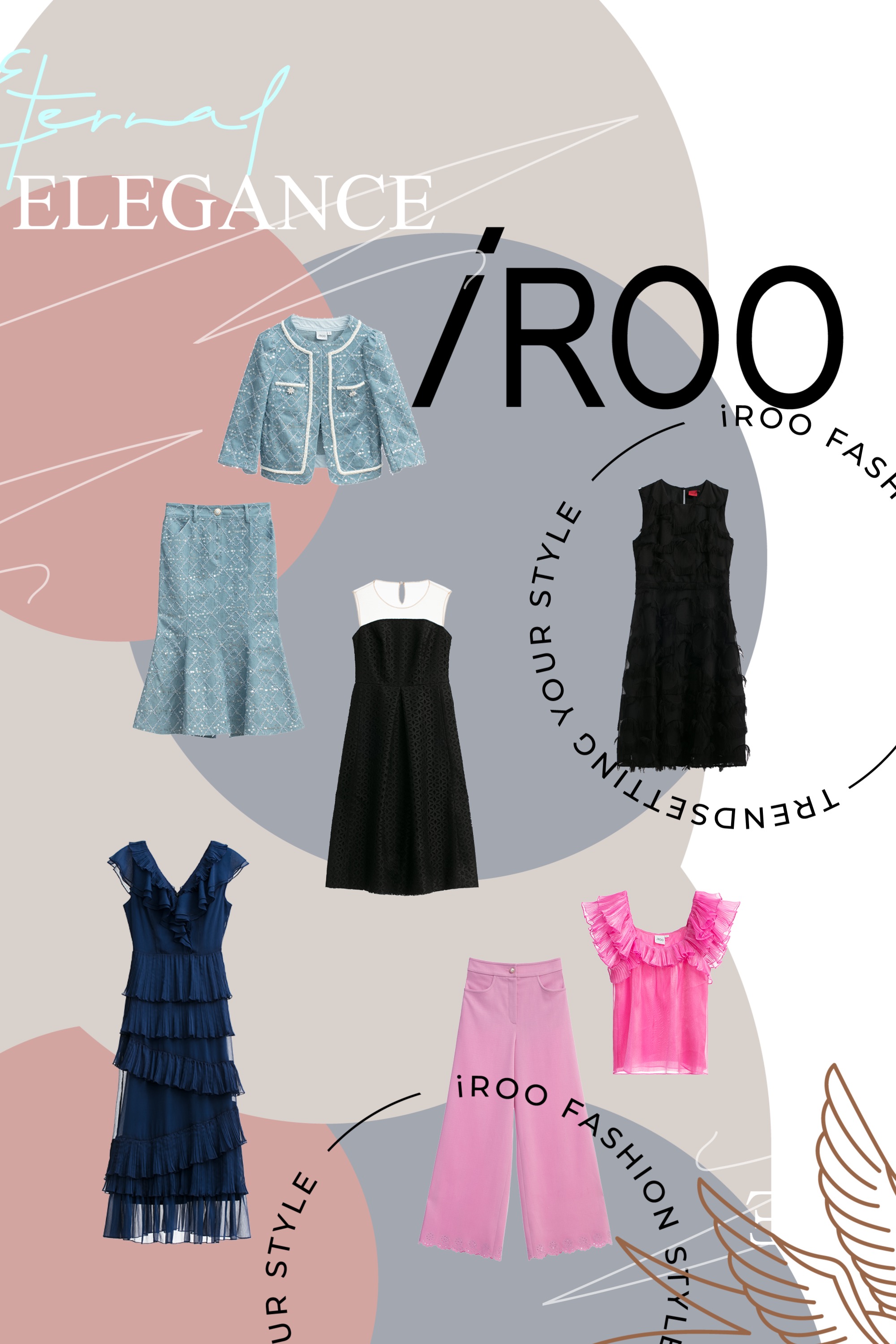 一般外套,春夏穿搭,牛仔外套,時髦成套搭配,牛仔,刺繡,毛呢花呢,格紋,外套,小香風,小香風外套,魚尾裙,牛仔裙,長裙,上衣,約會特輯,荷葉,禮服,洋裝特輯,無袖洋裝,洋裝,黑色洋裝,短袖洋裝,一般洋裝,花花世界,人氣商品,寬褲,西裝褲,褲子