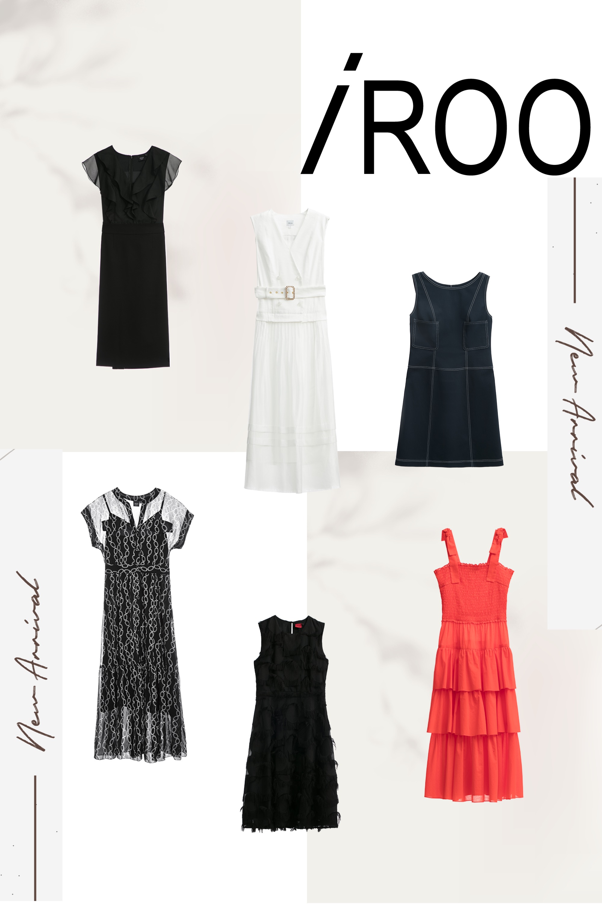 一般洋裝,春夏穿搭,人氣商品,時髦選品專區,荷葉,洋裝,黑色洋裝,棉麻,白色洋裝,禮服,洋裝特輯,無袖洋裝,短袖洋裝,雪紡,吊帶洋裝,約會特輯,派對特輯,U領洋裝,短洋裝