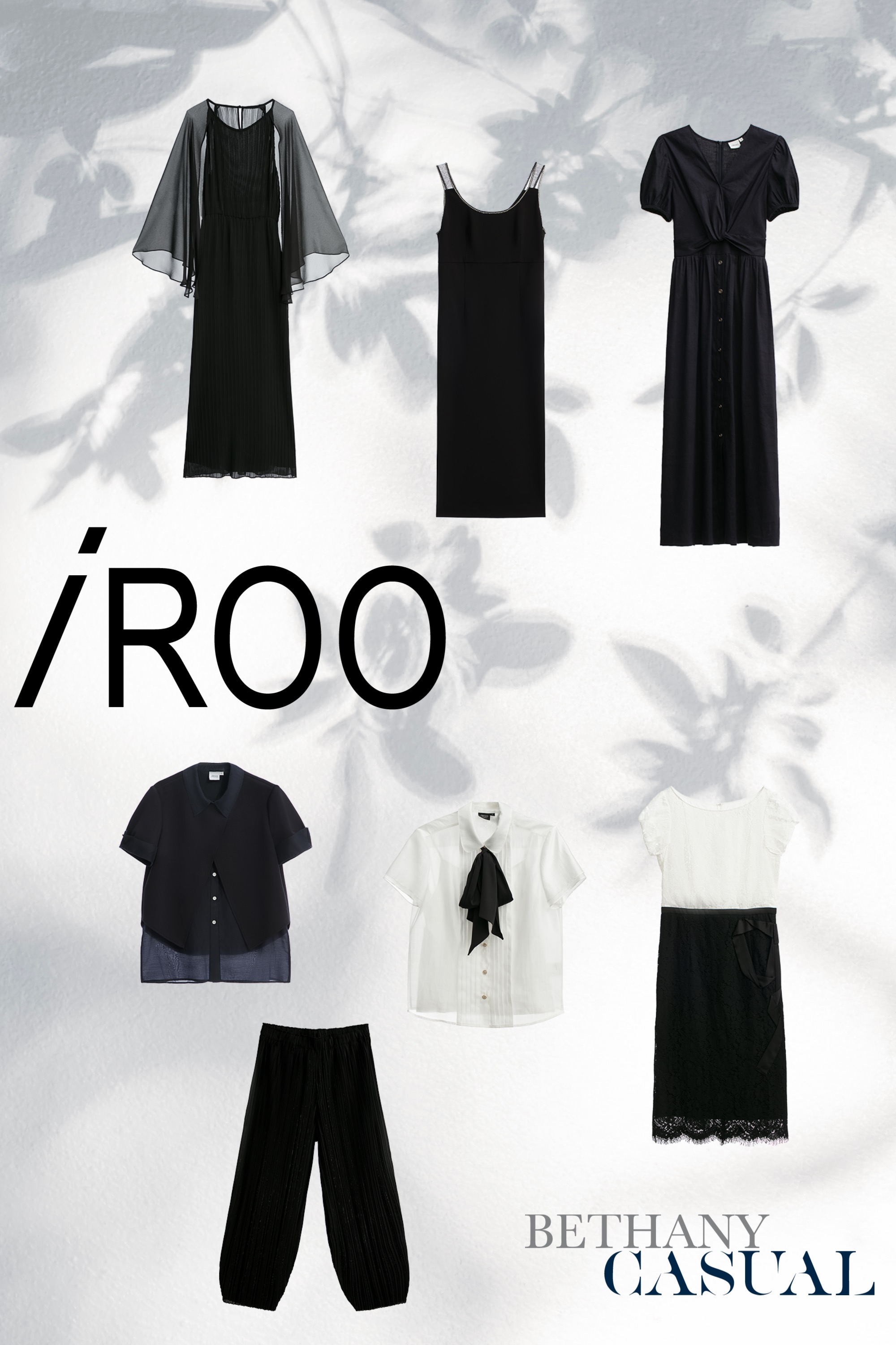 一般洋裝,春夏穿搭,時髦選品專區,洋裝,哈倫褲,黑色長褲,褲子,黑色褲子,雪紡洋裝,輕奢渡假,洋裝特輯,雪紡,長洋裝,黑色洋裝,禮服,秋冬穿搭,無袖洋裝,短袖洋裝,襯衫,上班穿搭,內搭上衣,約會特輯,蕾絲,蝴蝶結,上衣,人氣商品