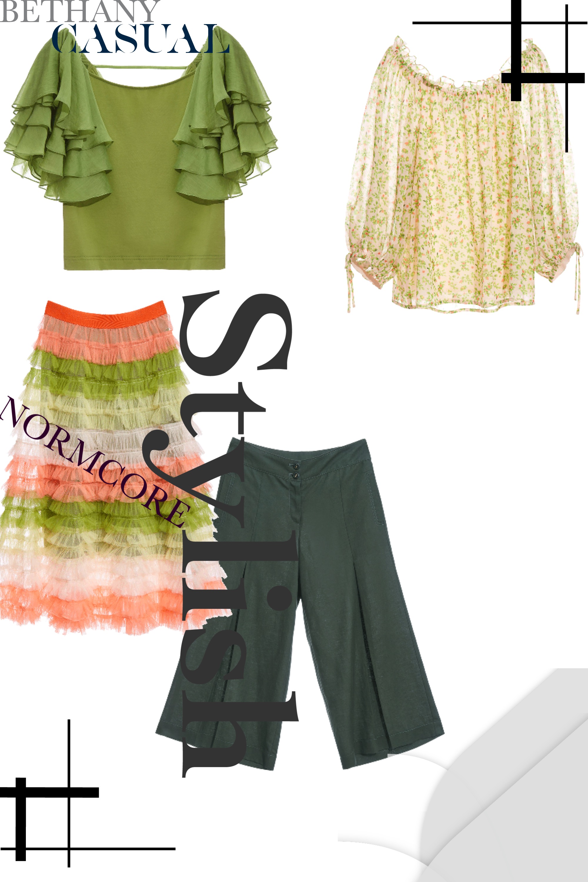 長裙,春夏穿搭,女王風範,療癒色彩,花花世界,母親節專區,雪紡,裙子,紗裙