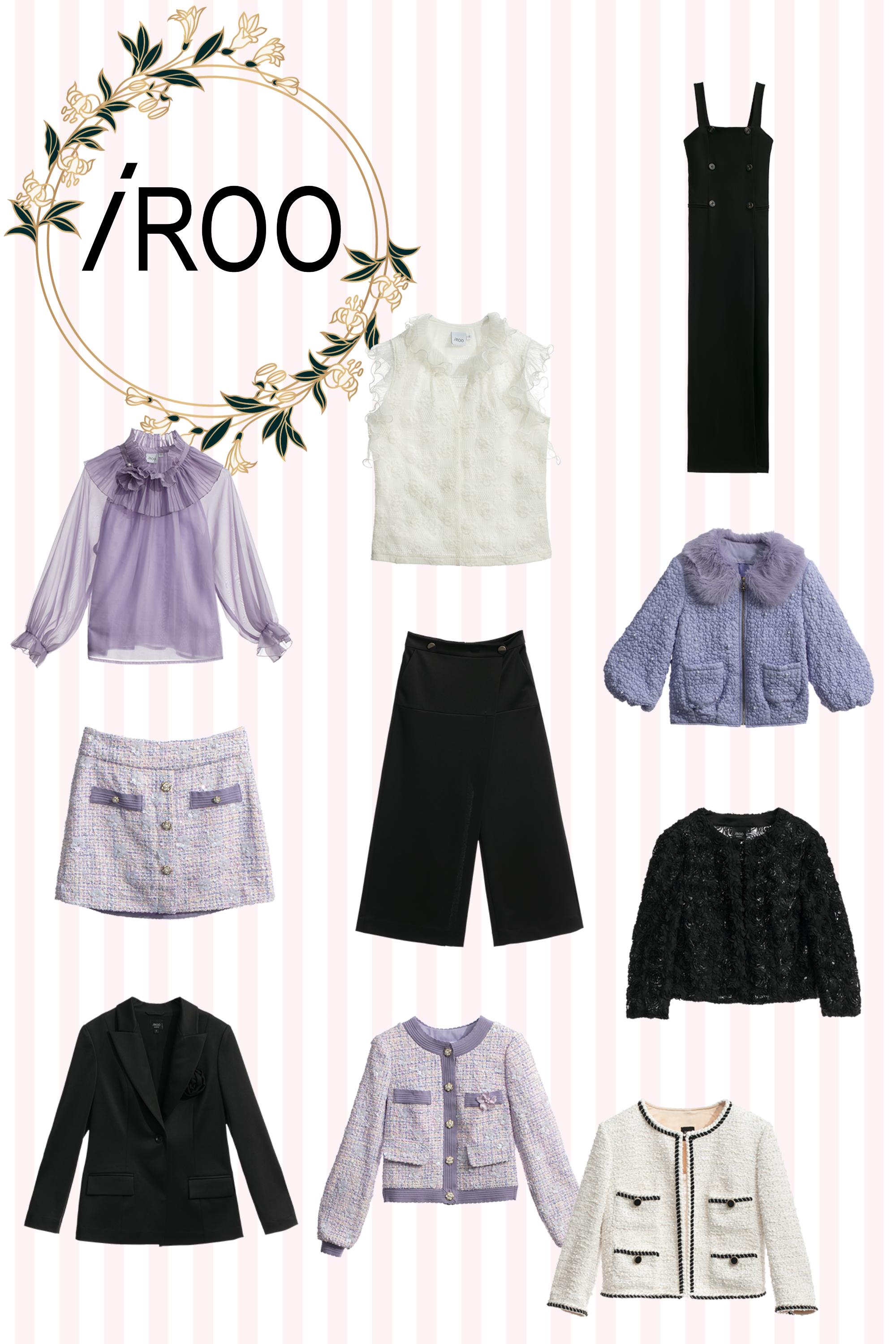 一般背心,秋冬穿搭,上衣,荷葉,背心,白色背心,短裙,人氣商品,時髦成套搭配,裙子,一般外套,外套,小香風,珍珠,褲裙,上班穿搭,褲子,黑色褲子,花花世界,毛呢花呢,黑色外套,連身褲,寬褲