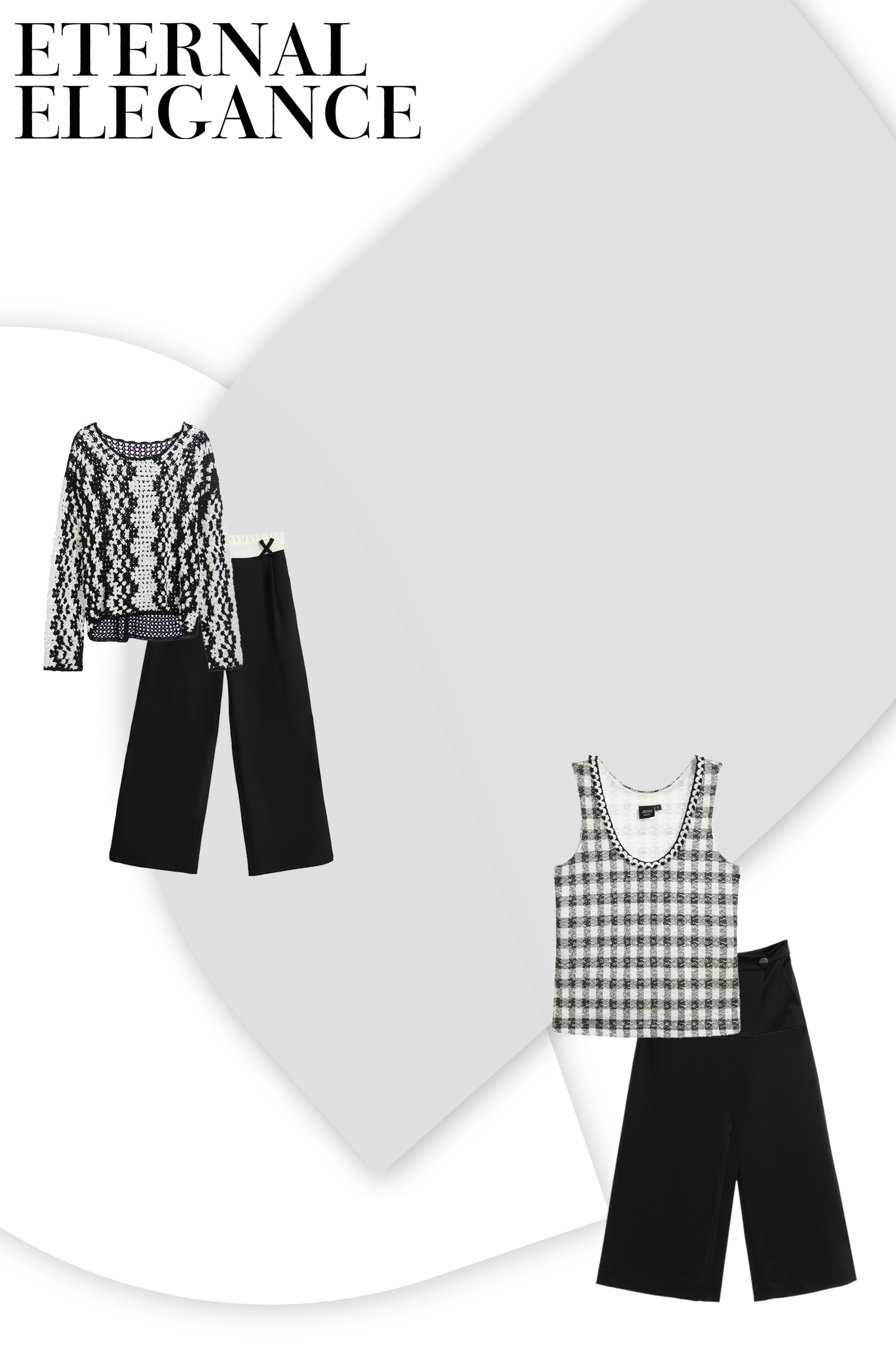 褲裙,秋冬穿搭,上班穿搭,褲子,黑色褲子,一般背心,春夏穿搭,上衣,蕾絲,格紋,背心,小香風,寬褲,西裝褲,黑色長褲