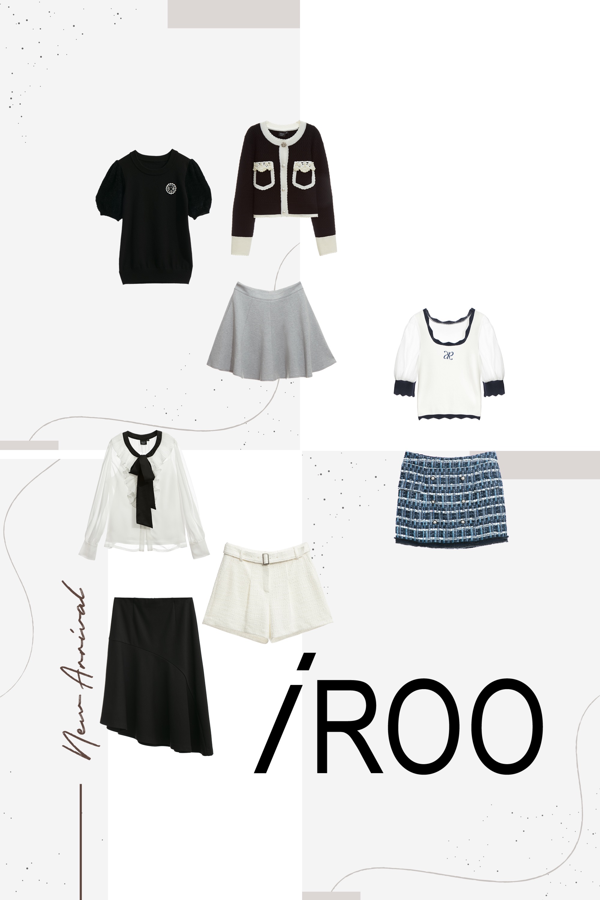 針織衫,秋冬穿搭,上衣,人氣商品,針織,刺繡,白色上衣,一般背心,雪紡,荷葉,背心,內搭上衣,短褲,褲子,白色褲子,長裙,針織外套,一般外套,毛呢花呢,珍珠,外套,黑色外套,小香風,黑色上衣,短裙,裙子