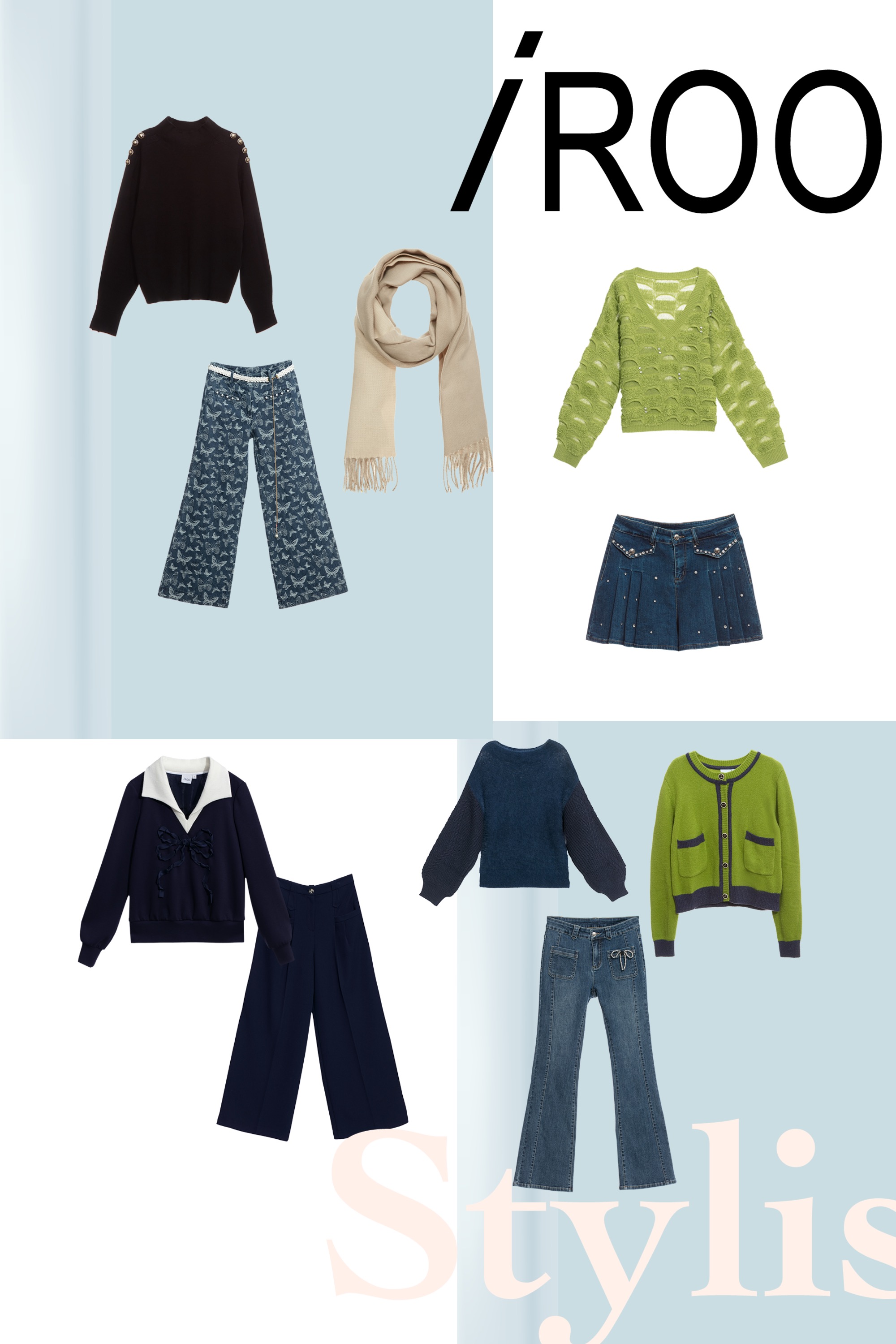 牛仔褲,牛仔,秋冬穿搭,褲子,小香風,針織衫,上衣,人氣商品,針織,黑色上衣,顯瘦,一般外套,毛呢花呢,外套,寬褲,蝴蝶結,褲裙,短褲,牛仔短裙,牛仔短褲,百褶短裙,圍巾