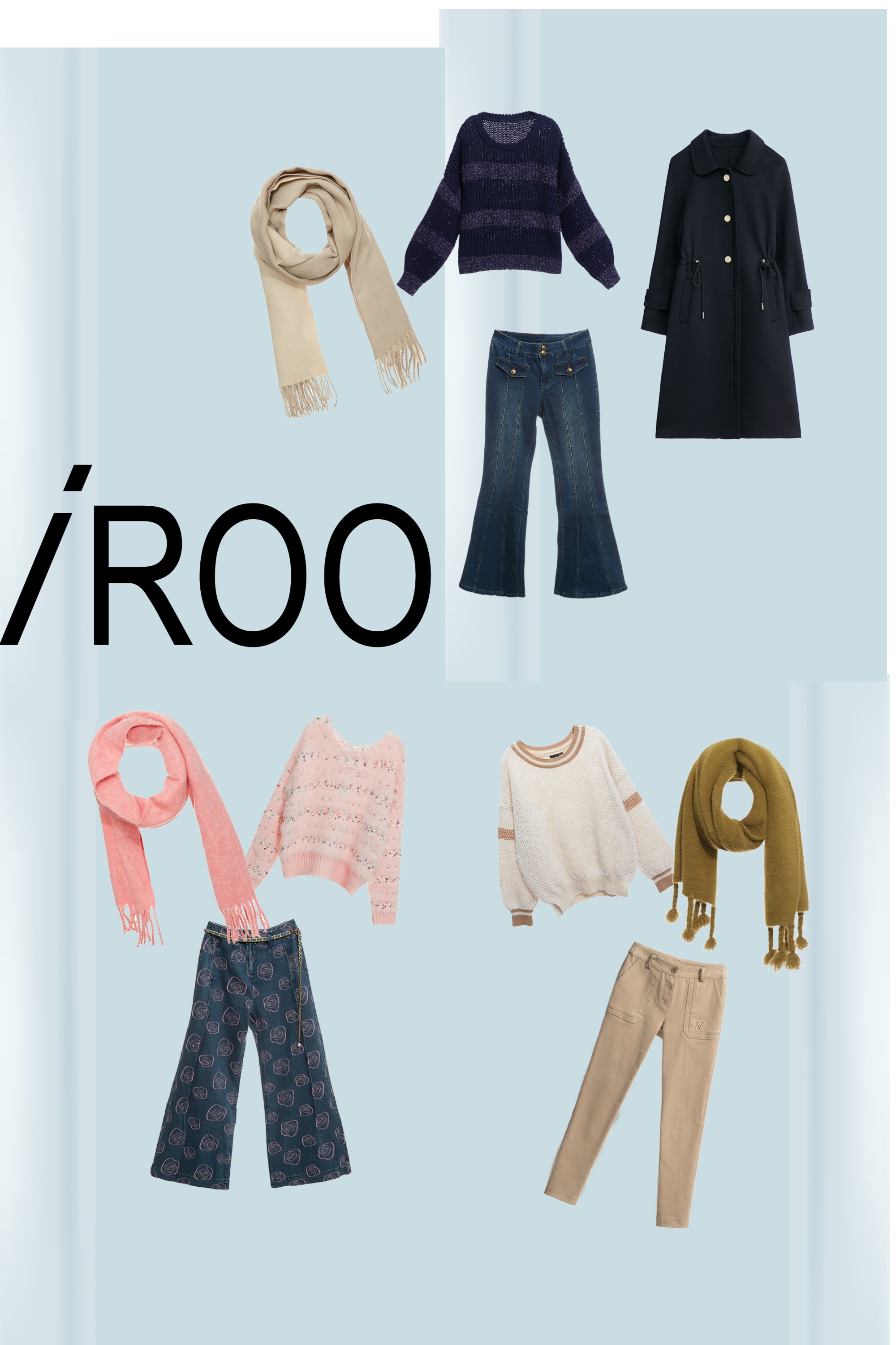 針織衫,秋冬穿搭,上衣,針織,條紋,牛仔褲,顯瘦,牛仔,褲子,人氣商品,牛仔寬褲,花花世界,小香風,圍巾,窄管褲,長大衣,一般外套,蕾絲,珍珠,外套