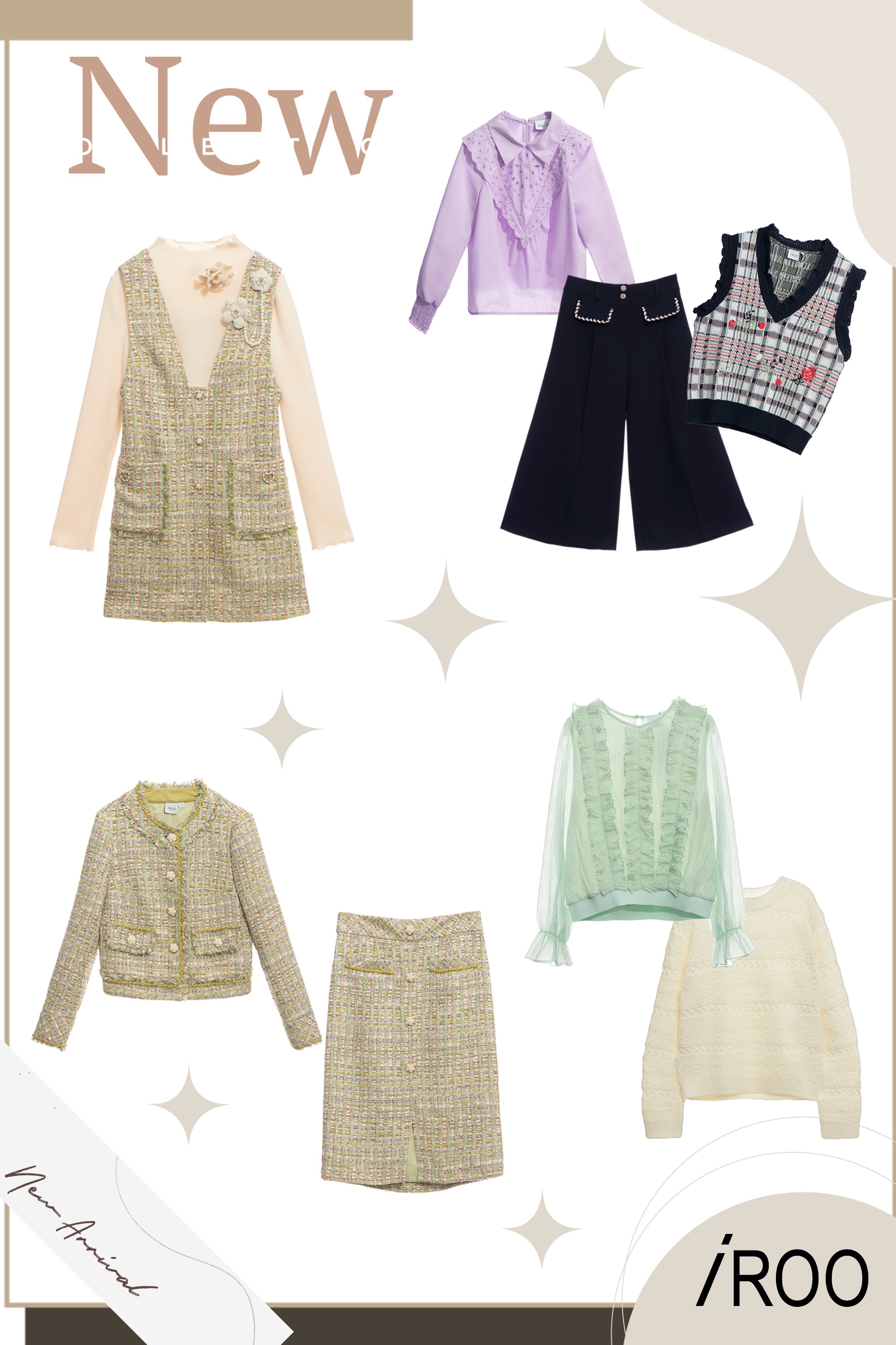 吊帶洋裝,一般洋裝,上衣,上班穿搭,秋冬穿搭,洋裝,時髦成套搭配,洋裝特輯,一般外套,人氣商品,珍珠,外套,小香風,窄裙,裙子,雪紡,荷葉,針織衫,針織,蕾絲,條紋,白色上衣,寬褲,褲子,襯衫,春夏穿搭,約會特輯,時髦選品專區,繡花,刺繡,一般背心,純棉,背心,針織背心,格紋