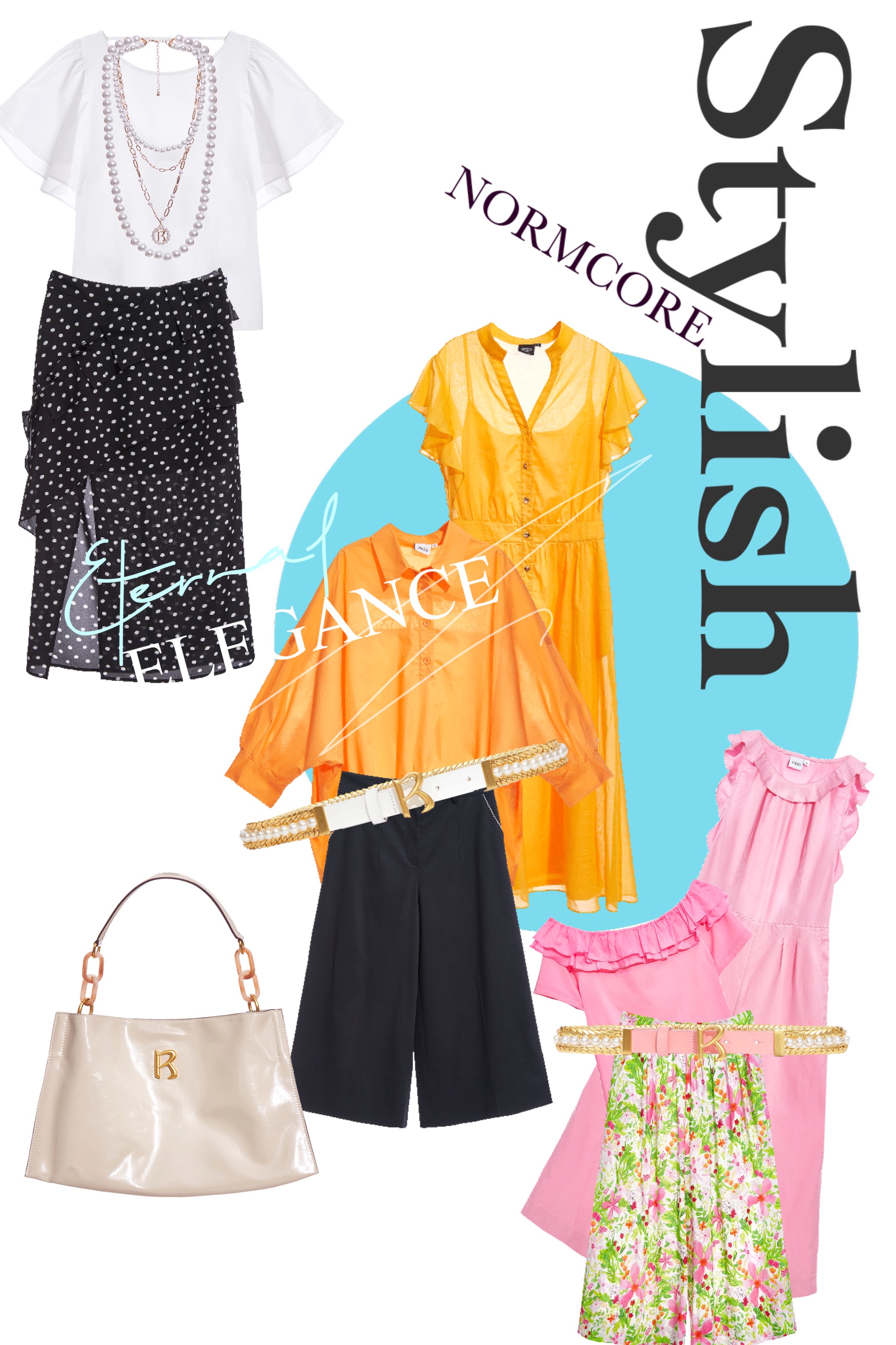 襯衫,春夏穿搭,上衣,OL穿搭,上班穿搭,母親節專區,輕奢工藝,蕾絲,刺繡,寬褲,西裝褲,褲子,皮帶,開運紅,皮革,珍珠,T-Shirt,平口上衣,舒適主義,荷葉,一字領上衣,T恤,長裙,裙子,純棉,流行穿搭,露背,沁涼夏裝,白色上衣,項鍊,飾品,手提包