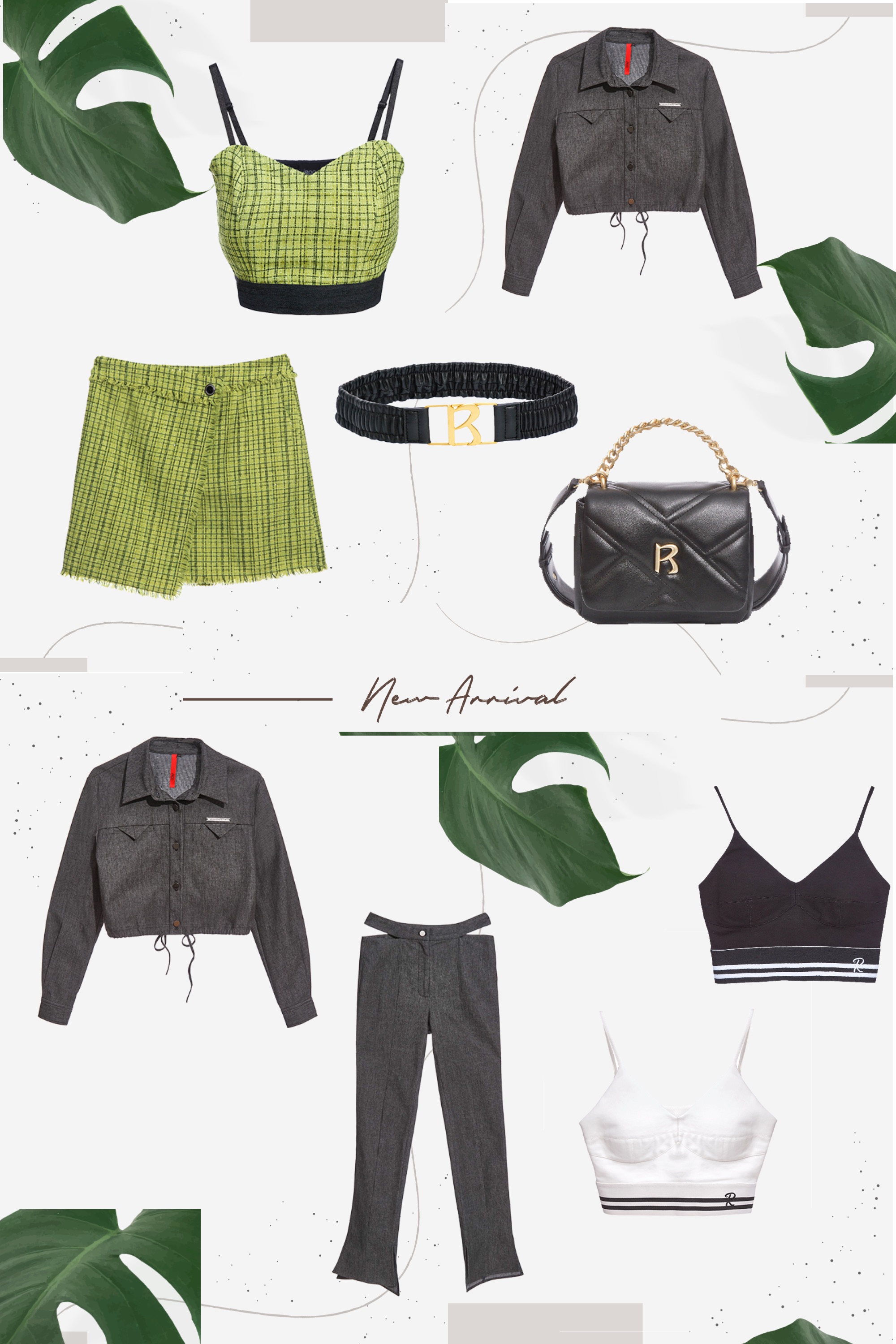 一般外套,秋冬穿搭,外套,黑色外套,喇叭褲,黑色長褲,褲子,黑色褲子,一般背心,V領上衣,女王風範,沁涼夏裝,運動時裝,刺繡,背心,黑色背心,白色背心,皮帶,皮革,時髦成套搭配,細肩帶,側背包,春夏穿搭,肩背包