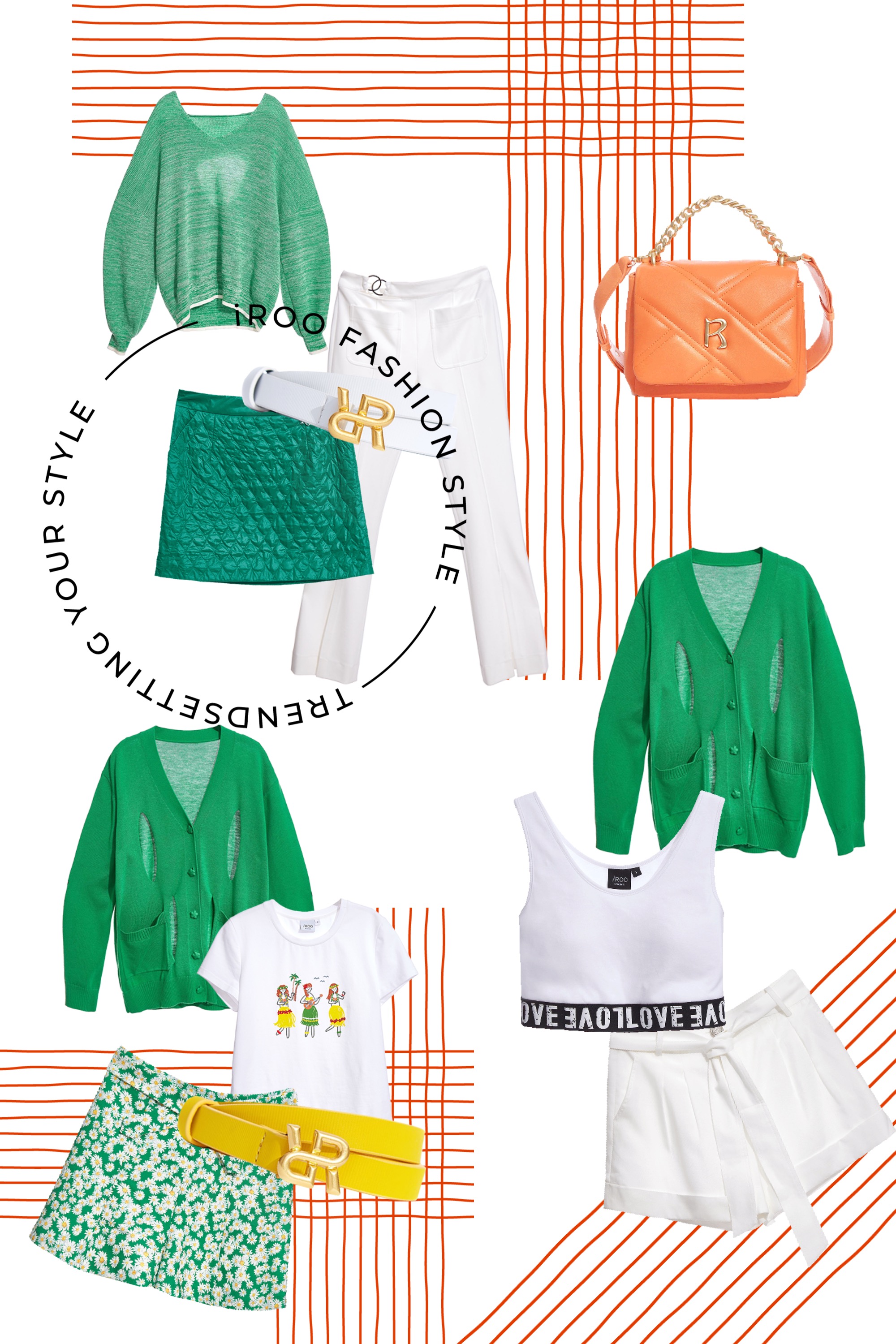 針織外套,秋冬穿搭,一般外套,保暖特輯,針織,外套,針織衫,上衣,V領上衣,純棉,T-Shirt,春夏穿搭,舒適主義,刺繡,圓領上衣,T恤,白色上衣,短裙,派對特輯,新年開運特輯,裙子,皮帶,開運紅,皮革,側背包,肩背包