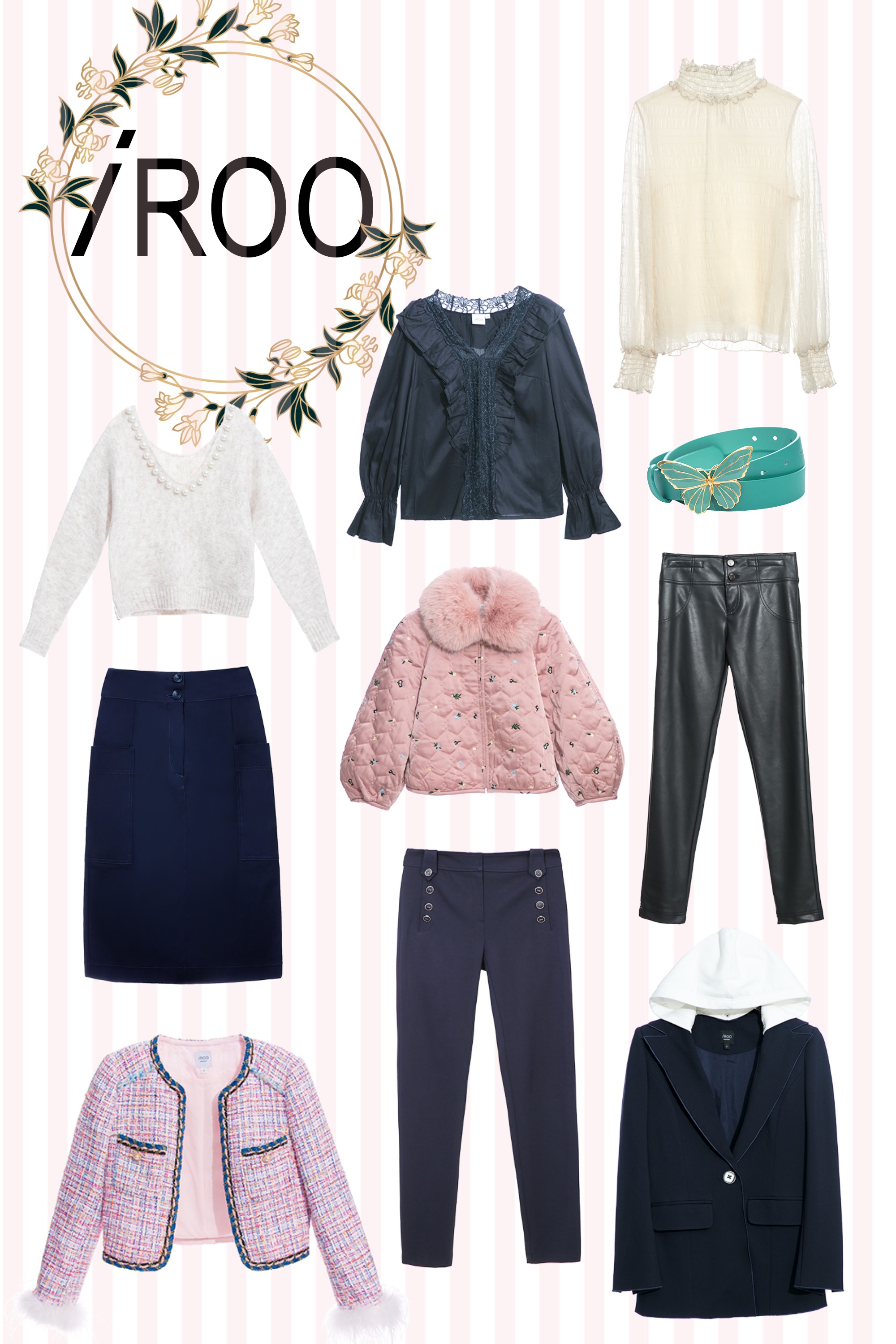 純棉,上衣,秋冬穿搭,蕾絲,荷葉,輕奢渡假,一般外套,外套,刺繡,輕奢工藝,原創印花,窄管褲,褲子,西裝外套,人氣商品,窄裙,春夏穿搭,裙子,皮帶,皮革,針織衫,約會特輯,針織,珍珠