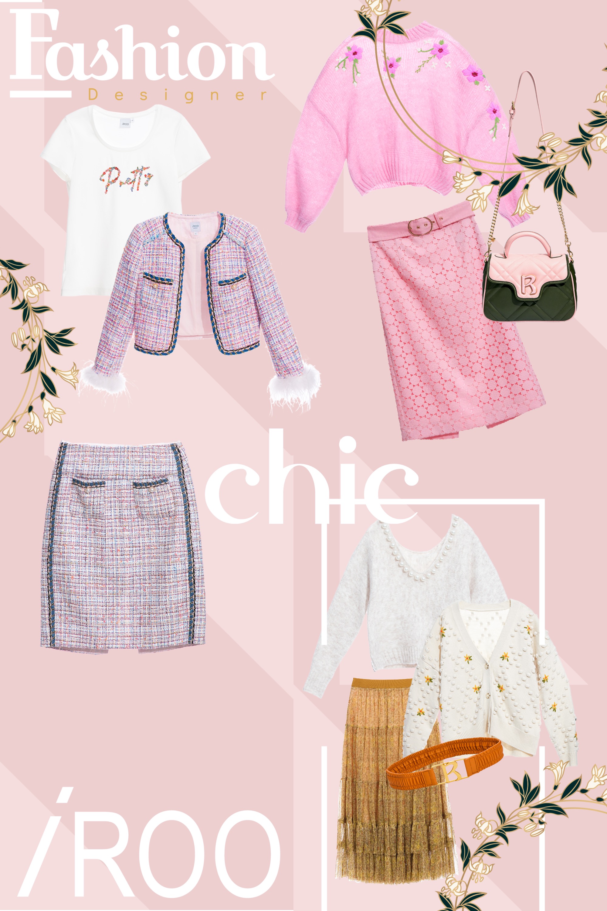 一般外套,秋冬穿搭,外套,窄裙,約會特輯,裙子,針織衫,上衣,輕奢工藝,原創印花,針織,長裙,網紗,珍珠,皮帶,皮革,側背包,肩背包,T-Shirt,百搭基本款,繡花,刺繡,T恤,白色上衣,針織外套