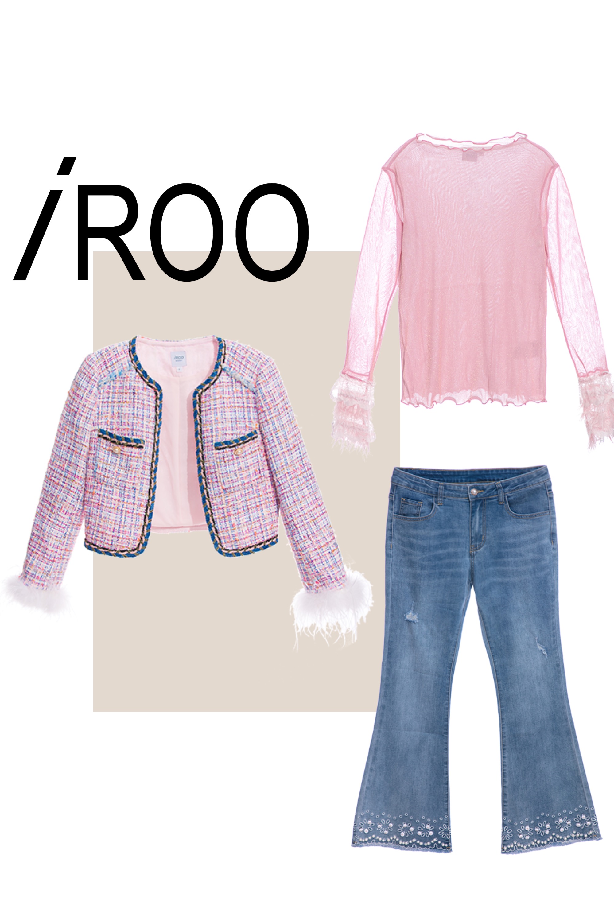 上衣,秋冬穿搭,約會特輯,人氣商品,蕾絲,牛仔褲,牛仔,刺繡,褲子,一般外套,外套