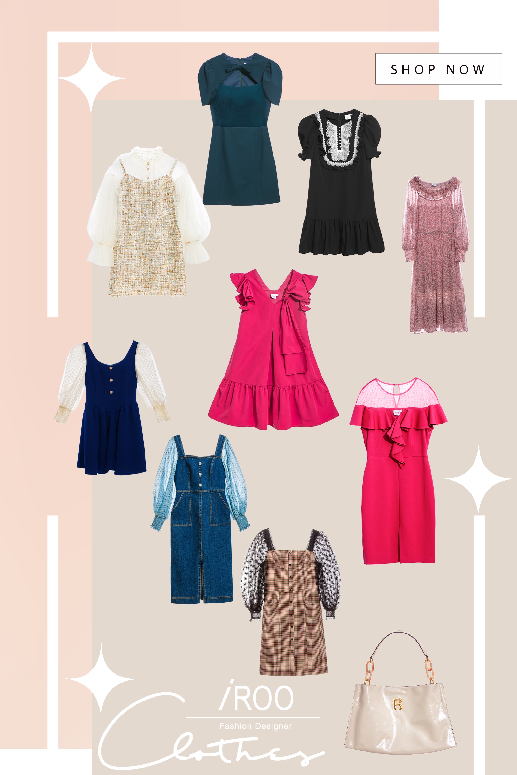 一般洋裝,秋冬穿搭,約會特輯,網紗,格紋,洋裝,洋裝特輯,蕾絲,荷葉,牛仔洋裝,人氣商品,牛仔,雪紡,U領洋裝,刺繡,派對特輯,黑色洋裝,蝴蝶結,圓領洋裝,手提包,春夏穿搭,皮革