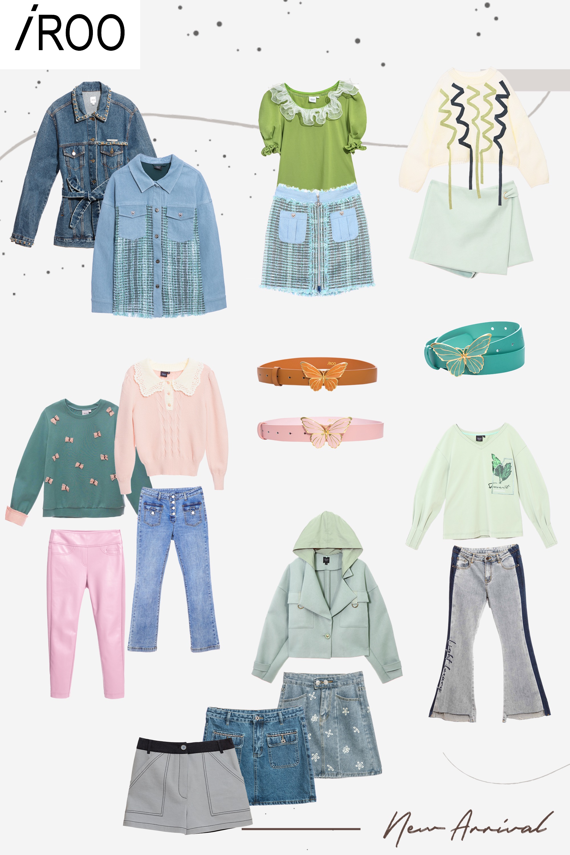 牛仔外套,一般外套,保暖特輯,牛仔,秋冬穿搭,外套,毛呢花呢,輕奢渡假,小香風,針織衫,上衣,針織,白色上衣,褲裙,時髦成套搭配,褲子,牛仔褲,春夏穿搭,窄裙,牛仔裙,裙子,純棉,短裙,刺繡,網紗,荷葉,人氣商品,約會特輯,短褲,皮帶,皮革