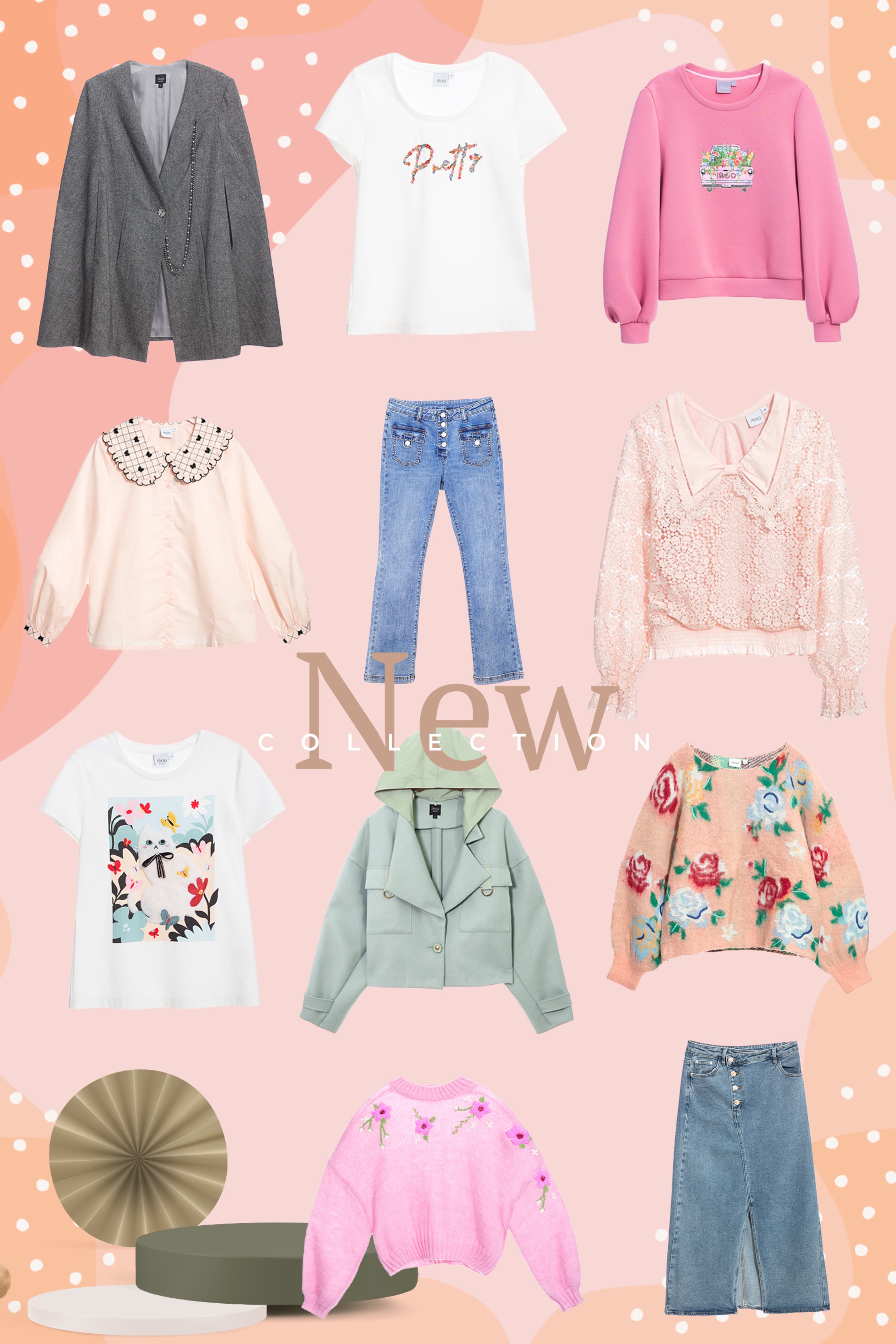 牛仔褲,春夏穿搭,牛仔,褲子,上衣,T-Shirt,刺繡,秋冬穿搭,T恤,白色上衣,人氣商品,蝴蝶結,蕾絲,雪紡,百搭基本款,輕奢工藝,針織,繡花,針織衫,約會特輯,原創印花,長裙,牛仔裙,裙子,一般外套,保暖特輯,時髦成套搭配,外套,斗篷