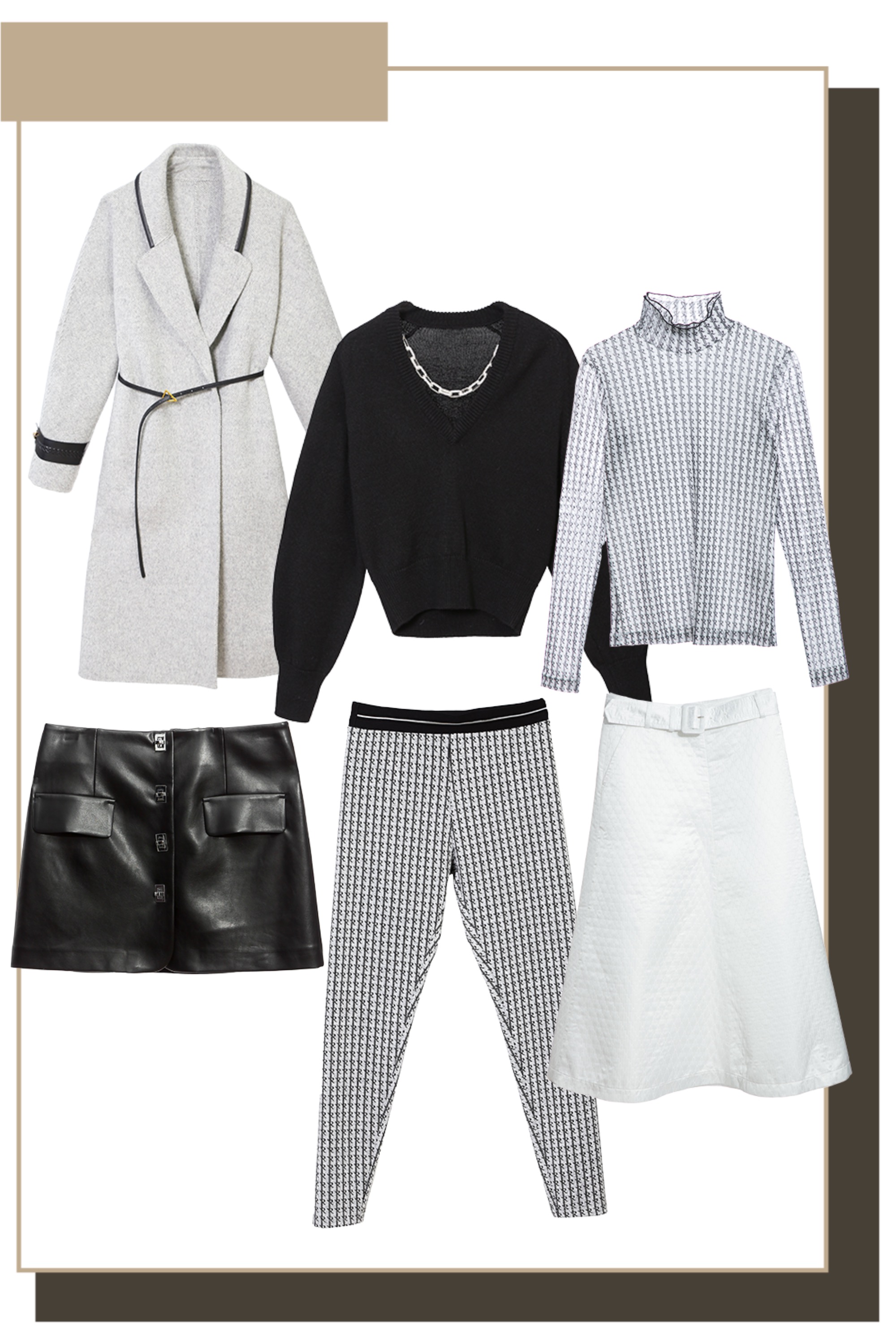 長大衣,秋冬穿搭,一般外套,保暖特輯,約會特輯,人氣商品,外套,針織衫,上衣,輕奢渡假,針織,黑色上衣,刺繡,內搭上衣,褲子,長裙,簡約穿搭,裙子,白色裙子,短裙,皮革,黑色裙子