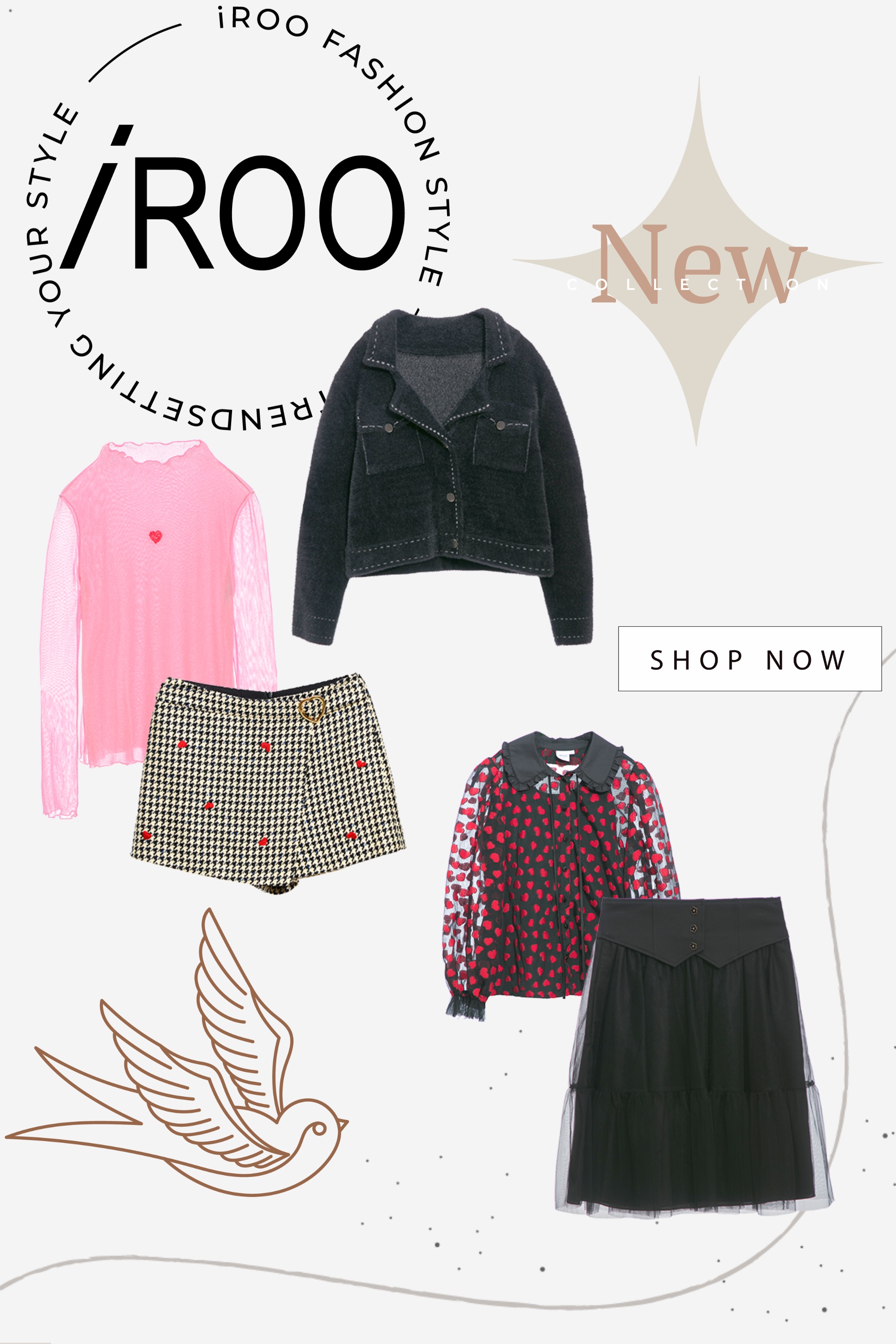 上衣,秋冬穿搭,約會特輯,刺繡,內搭上衣,短裙,裙子,針織外套,一般外套,保暖特輯,針織,毛呢花呢,外套,黑色外套,小香風,一般背心,背心,蓬蓬裙,網紗,黑色裙子