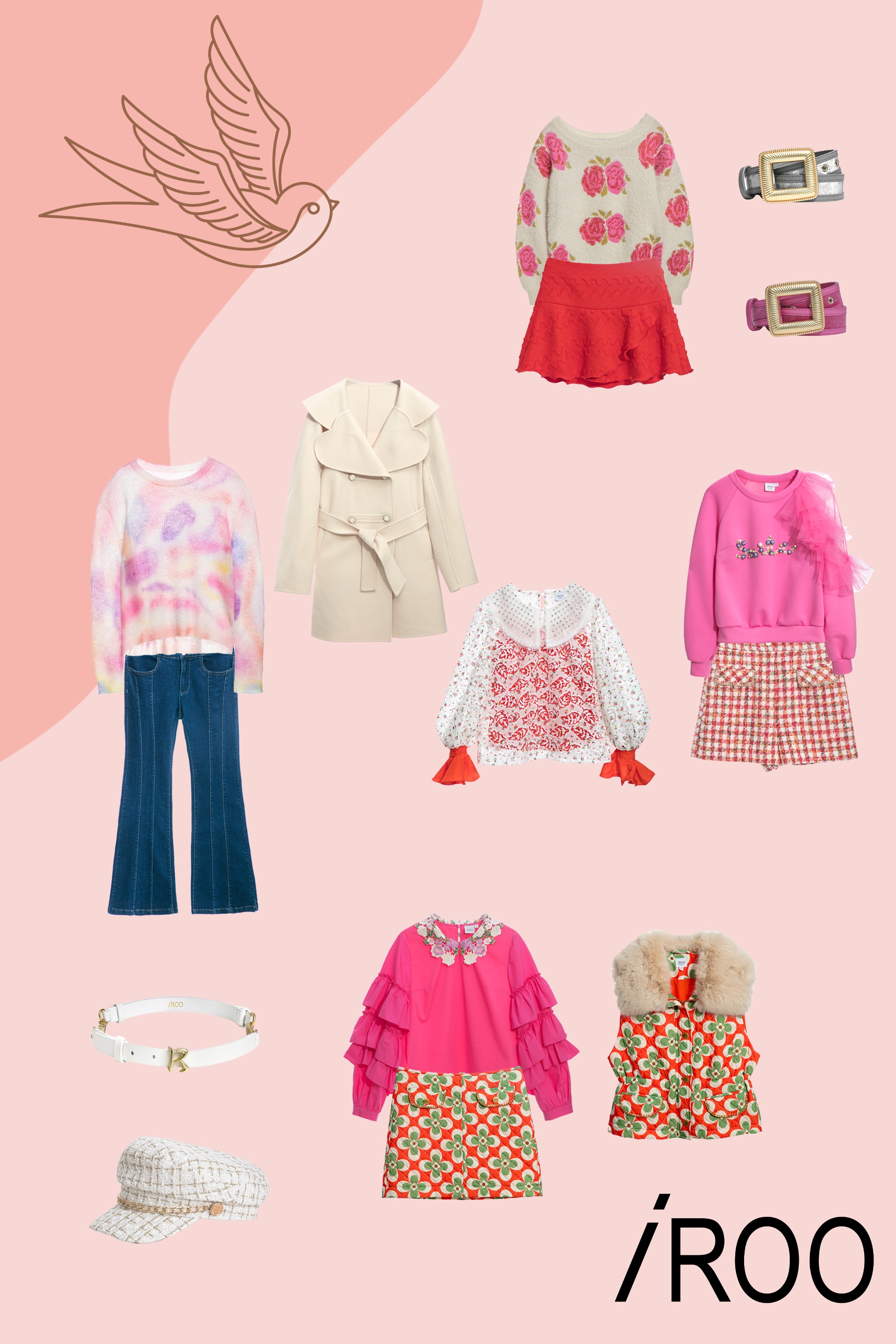 上衣,春夏穿搭,開運紅,輕奢渡假,蕾絲,白色上衣,網紗,荷葉,珍珠,牛仔褲,牛仔,顯瘦,褲子,針織衫,約會特輯,針織,針織上衣,皮帶,秋冬穿搭,皮革,長大衣,一般外套,保暖特輯,外套,帽子