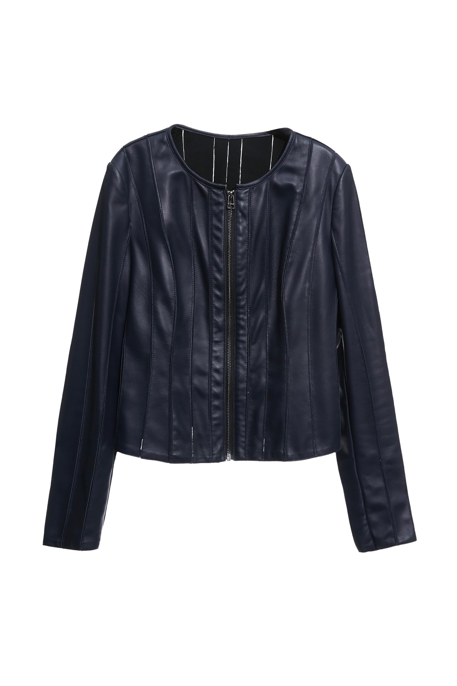 濃厚靛藍綿羊皮外套濃厚靛藍綿羊皮外套,一般外套,外套,皮衣,皮革,秋冬穿搭